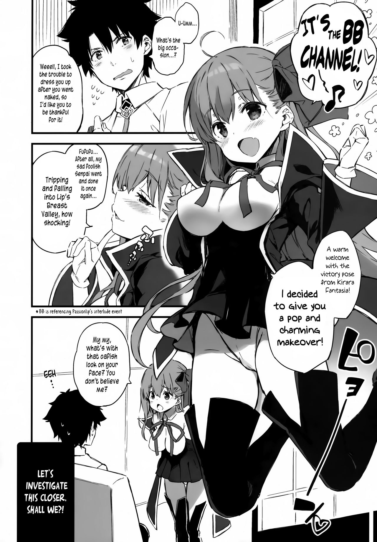 (C94) [QP:flapper (小原トメ太、さくら小春)] BBちゃんのカルデア放浪紀 (Fate/Grand Order) [英訳]