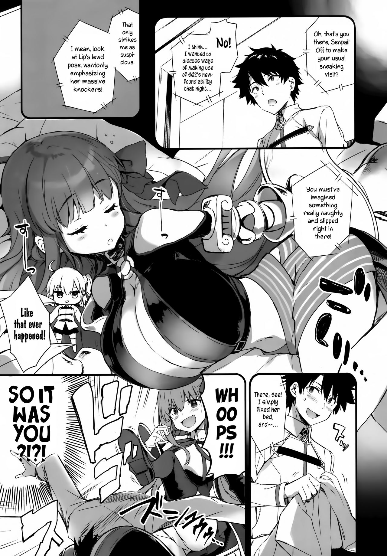 (C94) [QP:flapper (小原トメ太、さくら小春)] BBちゃんのカルデア放浪紀 (Fate/Grand Order) [英訳]