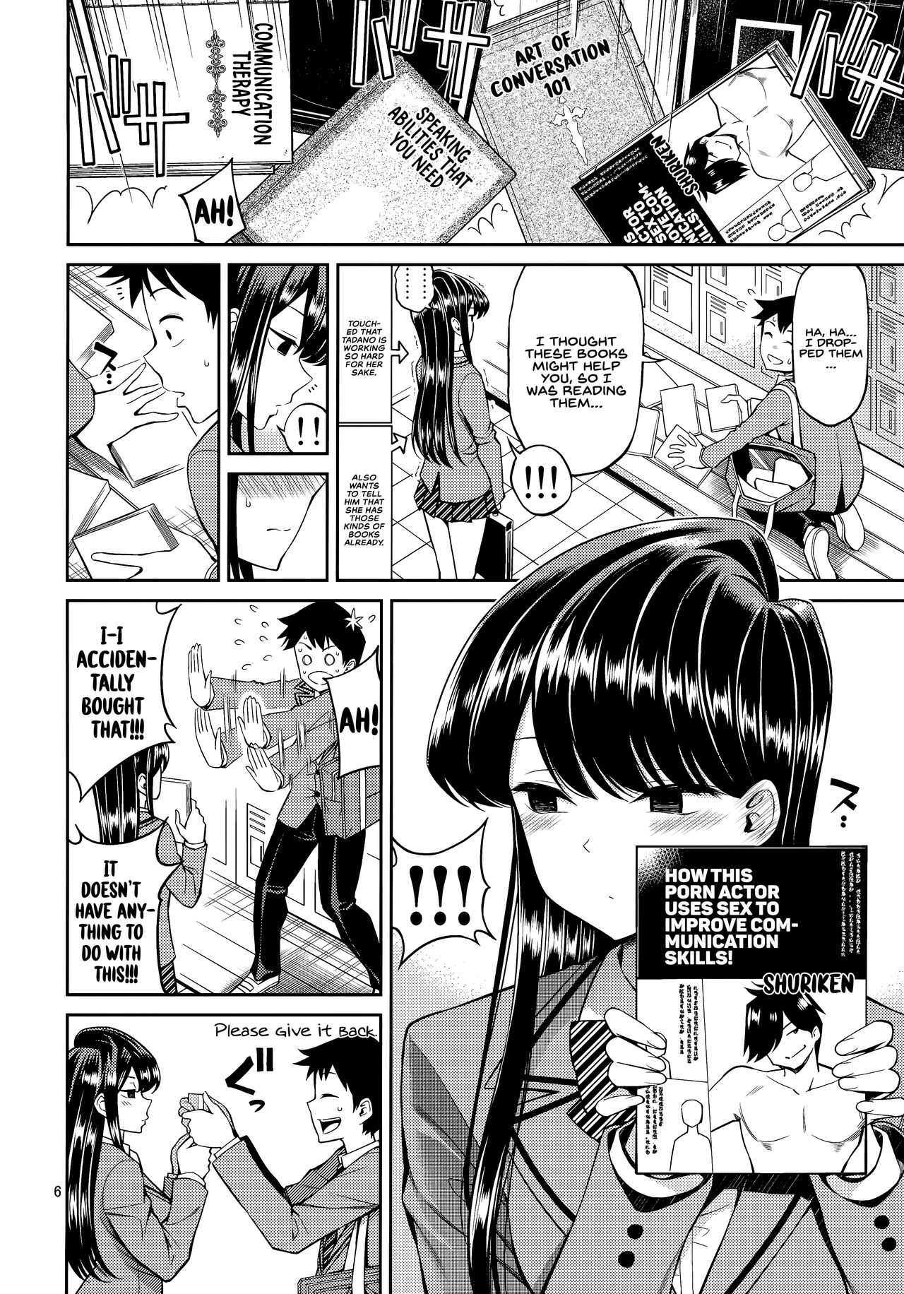 [ぽぽちち (八尋ぽち)] 古見さんは、ビン感です。 (古見さんは、コミュ症です。) [英訳]