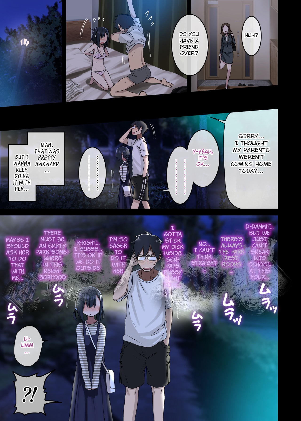 [アレクササンダー (荒草まほん)] 続・ヤラせてくれる先輩 [英訳] [DL版]