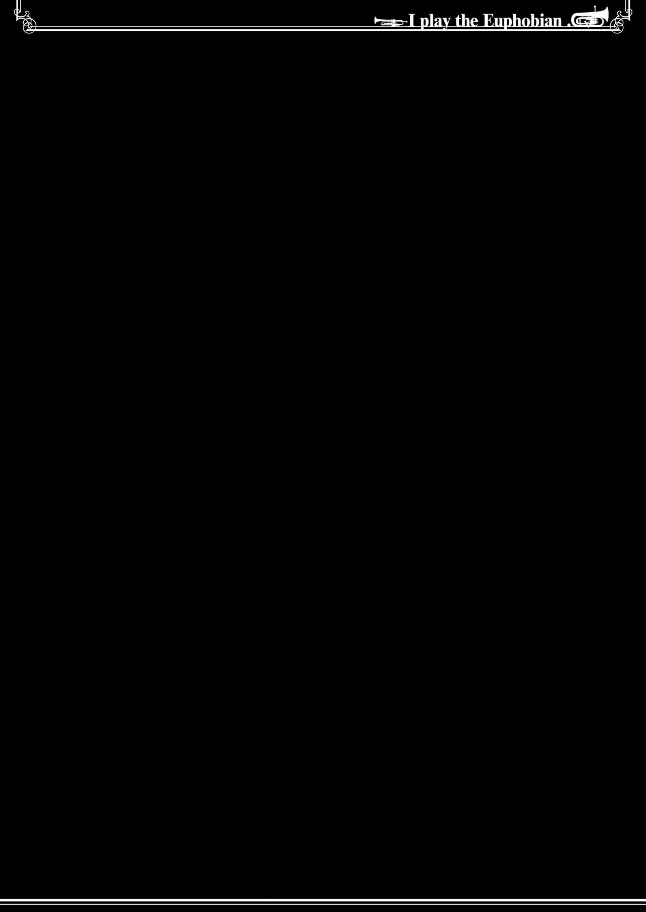 [美術部 (しづきみちる)] ユーフォビアンの響き Trio (響け!ユーフォニアム) [中国翻訳] [DL版]