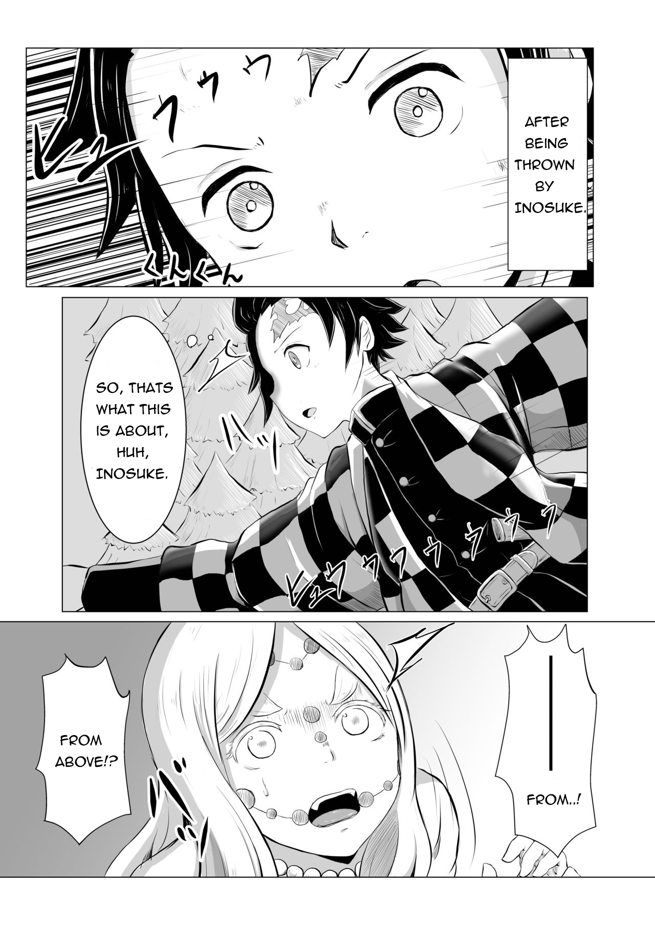 [シロネコノキキ] ヒノカミセックス。 (鬼滅の刃) [英訳]