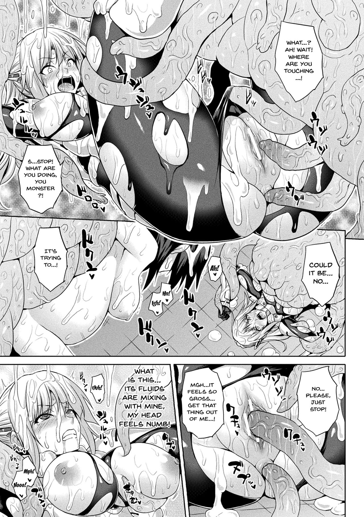 [ソメジマ] メス堕ち敗北少女 第1-5話 [英訳] [DL版]