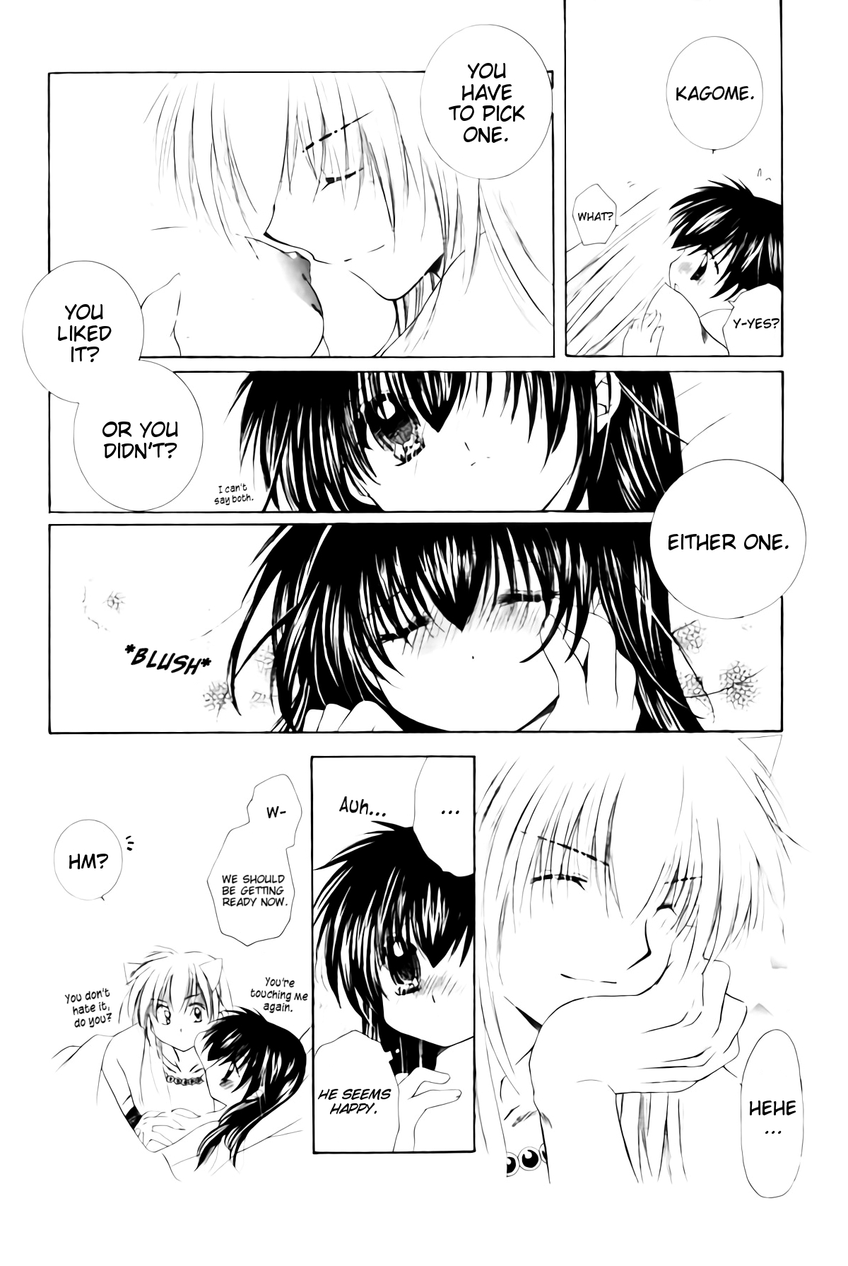 (SUPER13) [桜館 (芹桜さくら)] おねがいダーリン (犬夜叉) [英訳]