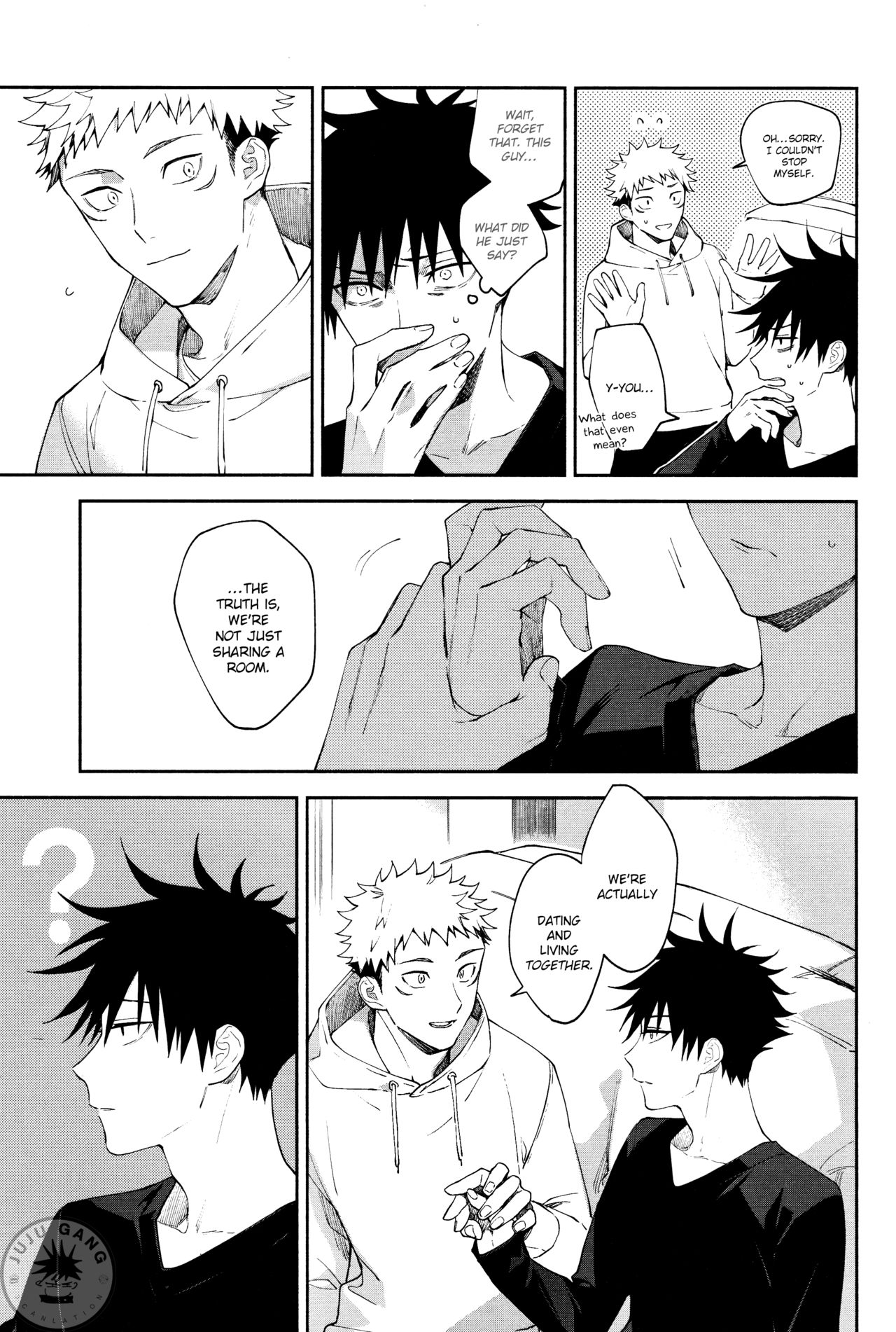 [JUUU ICHI (Gozoroppu)] Zenbushiranai – Jujutsu Kaisen dj [Eng]
