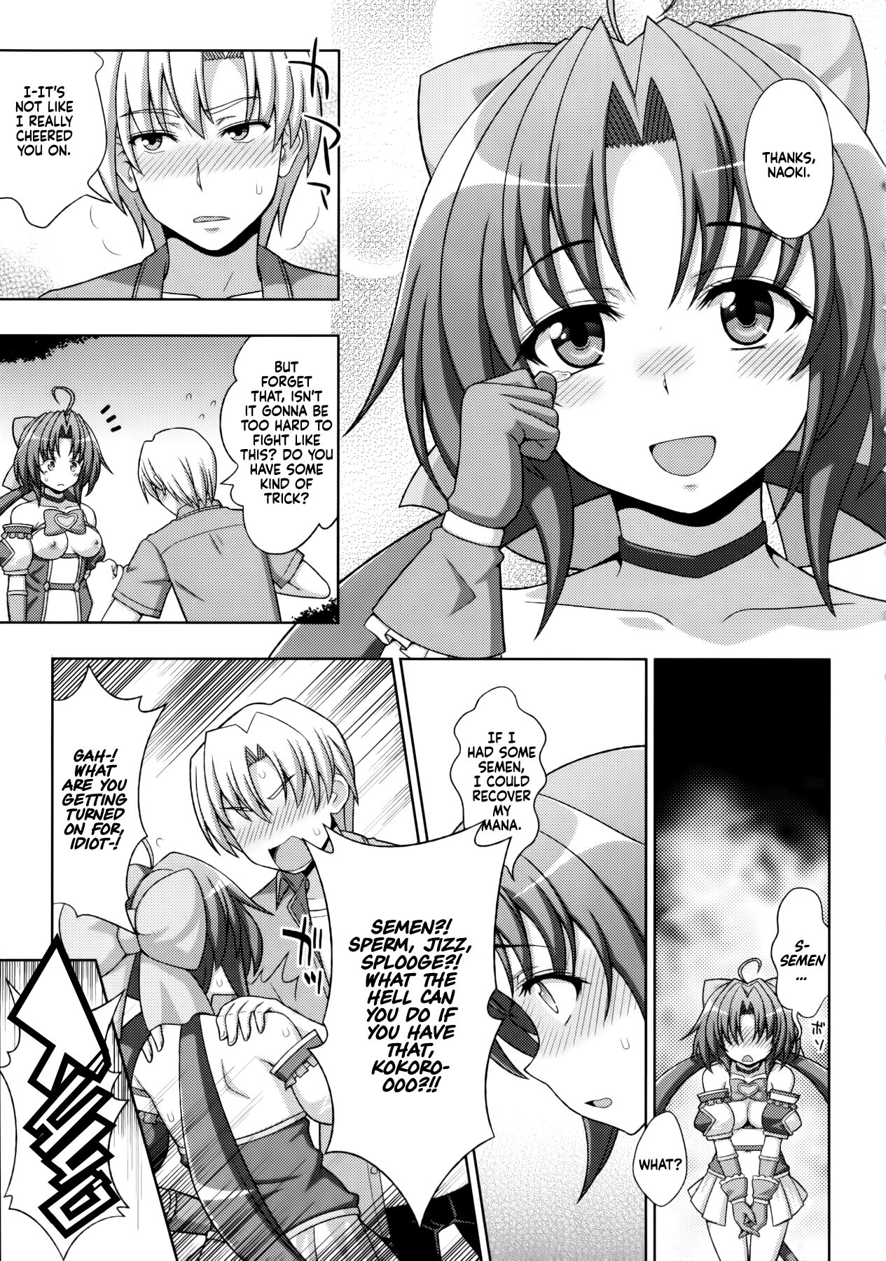 [chaccu, コトキケイ] マヴカレ魔法少女！ ♂Change of Heart♀ Ch. 7 [英訳]