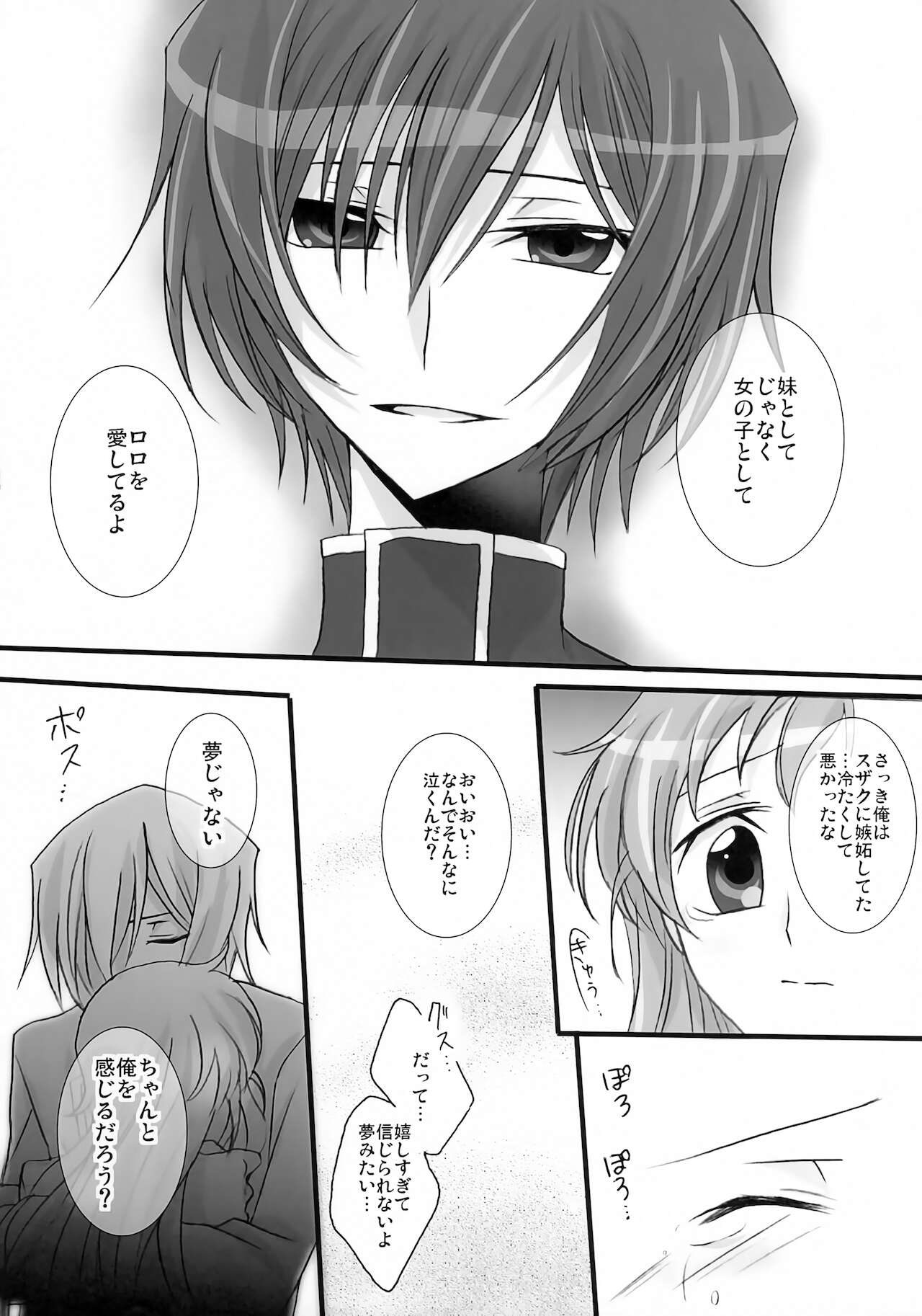 (C77) [すみ。 (相田るき)] 妹は兄さんに恋してる (コードギアス 反逆のルルーシュ)