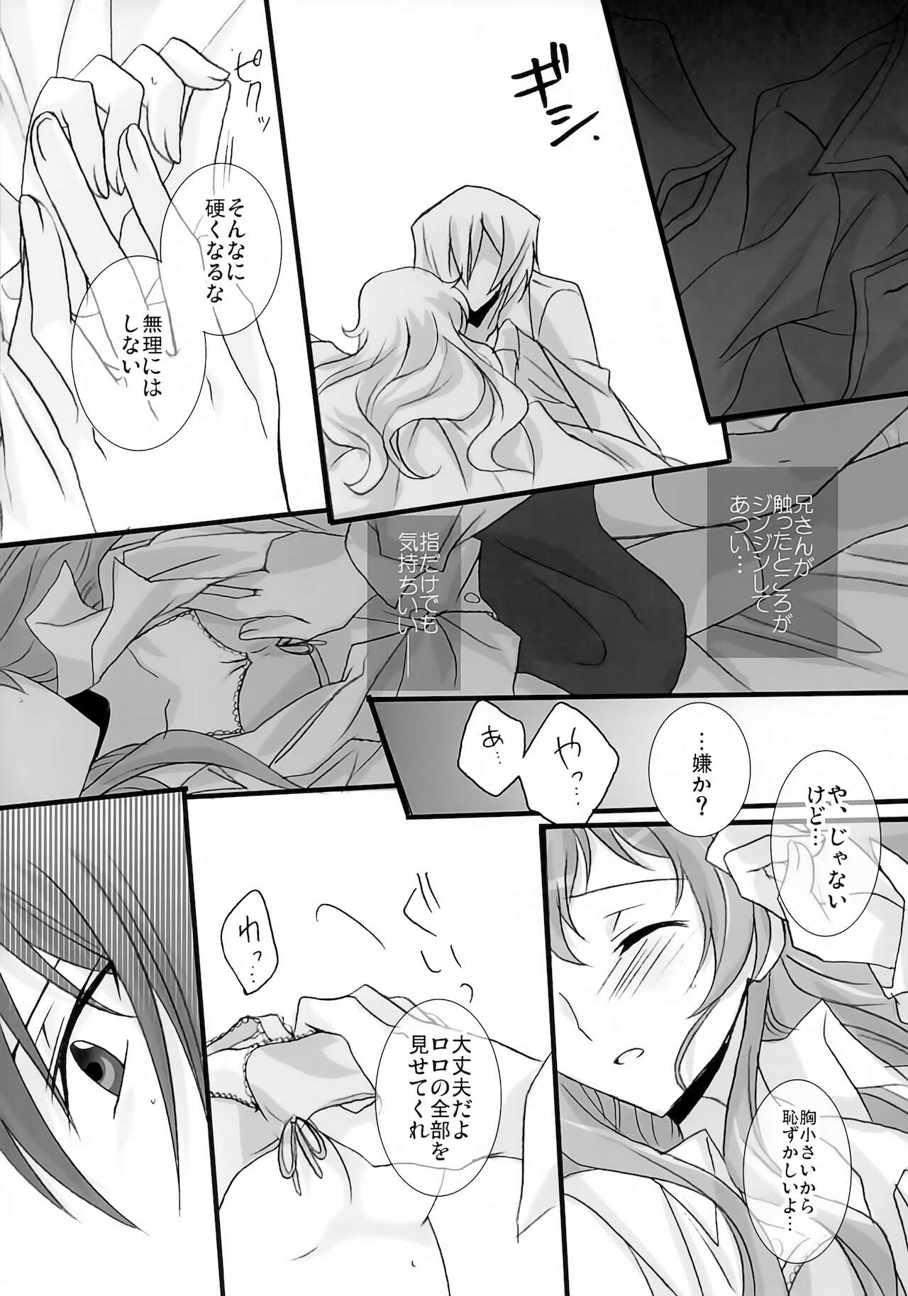 (C77) [すみ。 (相田るき)] 妹は兄さんに恋してる (コードギアス 反逆のルルーシュ)