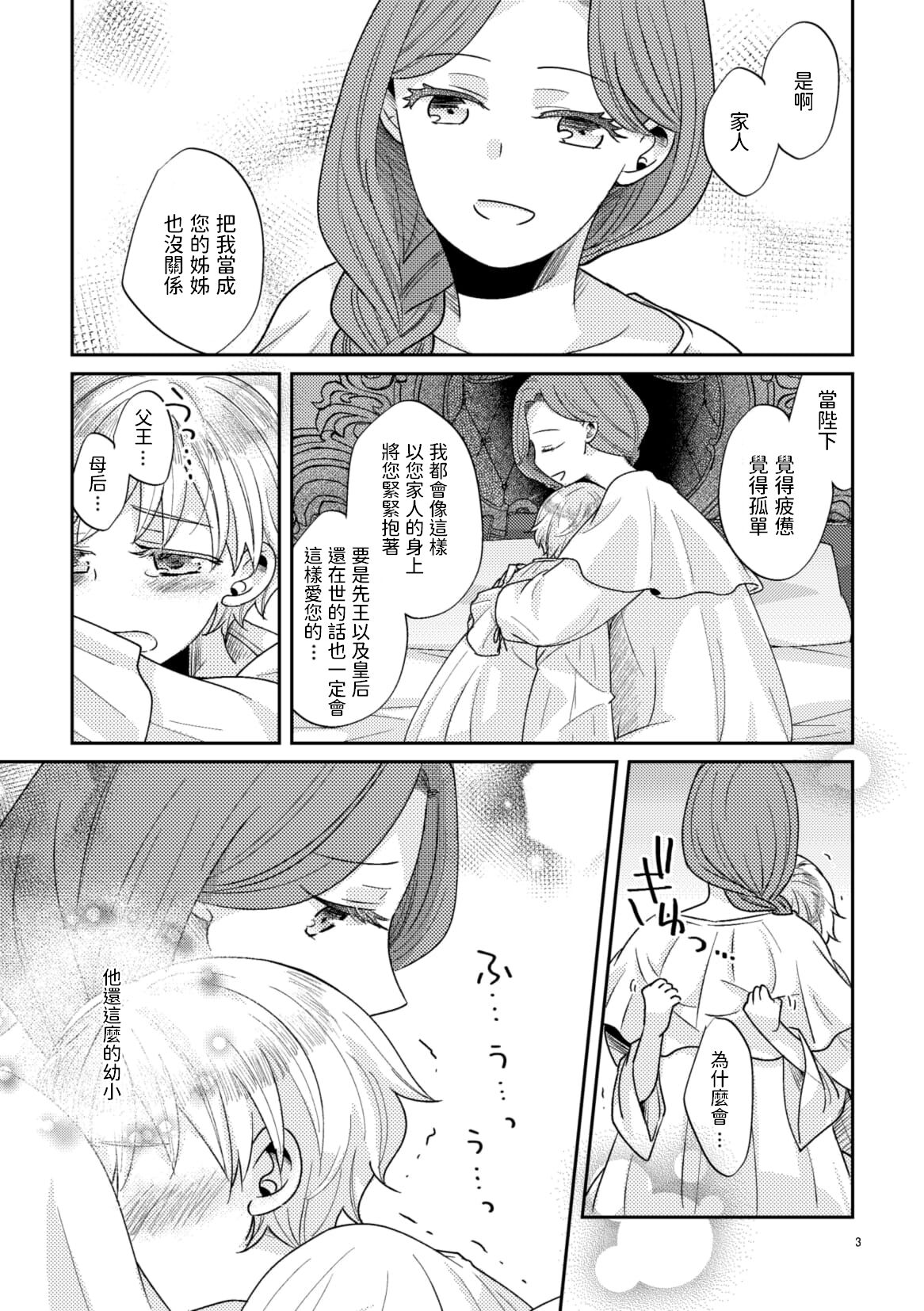 [ありしろいちや] 少年王と年上王妃 中文翻譯