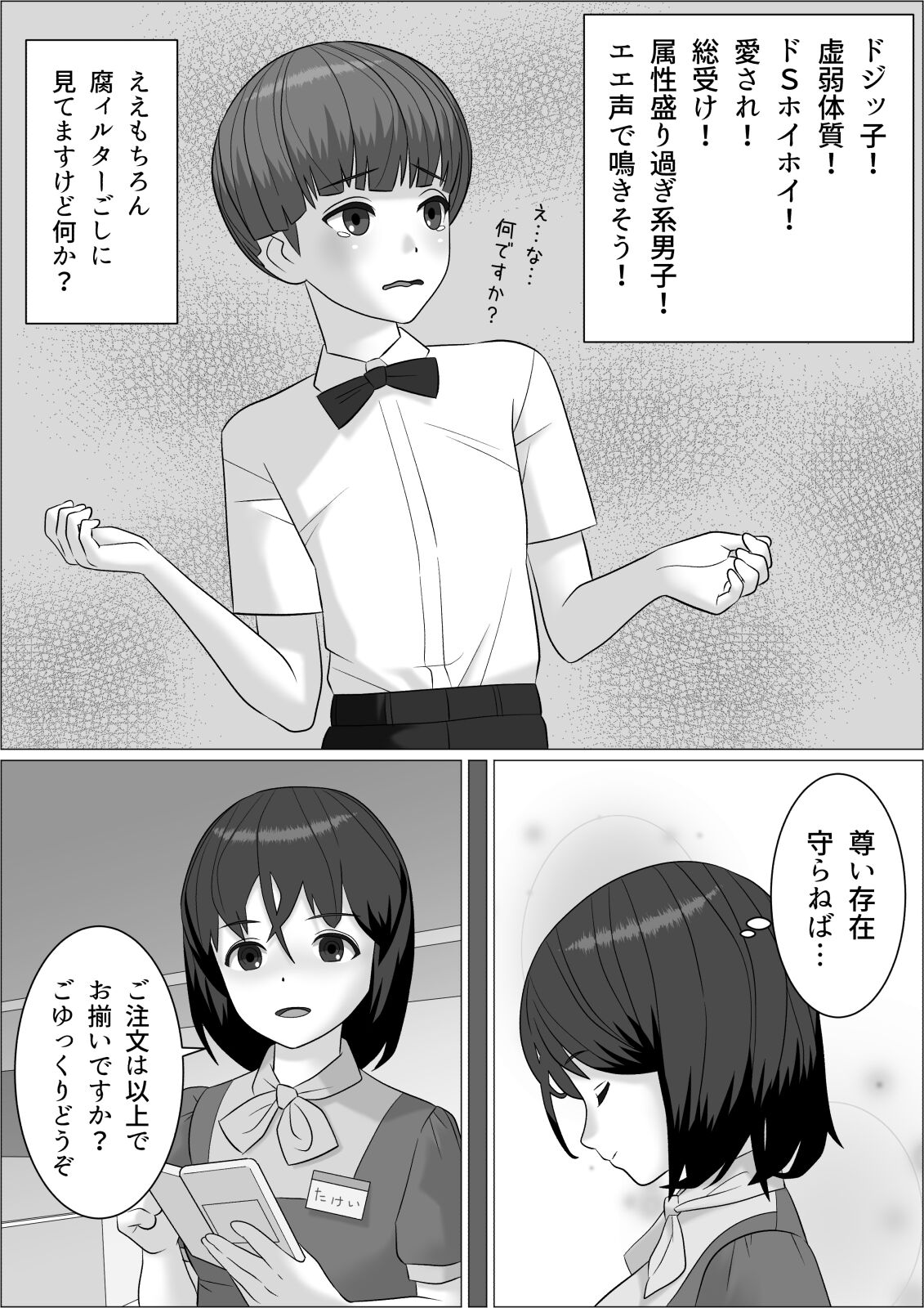 [屁理屈流通センター] チンポレディ2 ふたなり腐女子と男の娘