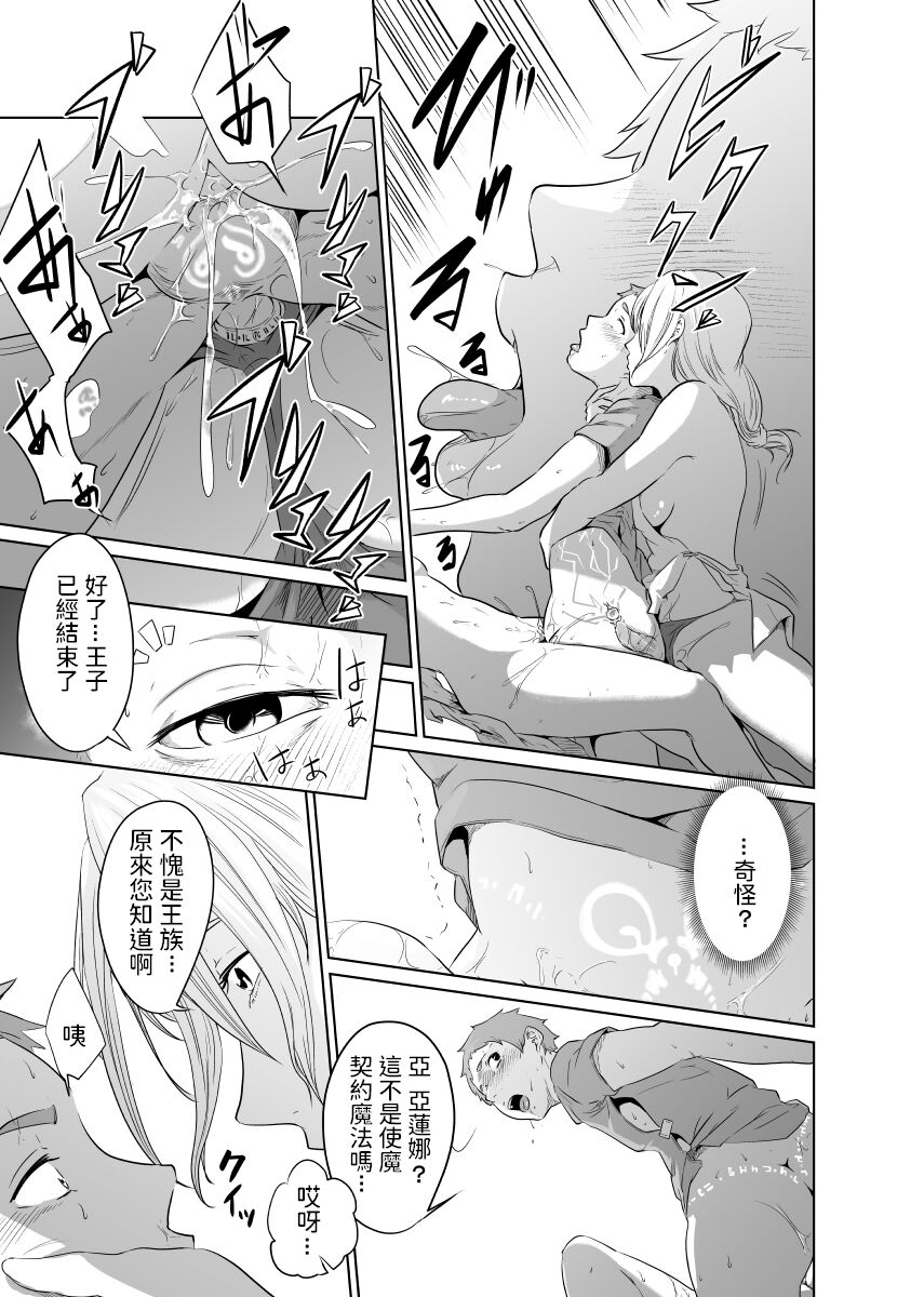 [モノクロイド] 女騎士のはかりごと 中文翻譯