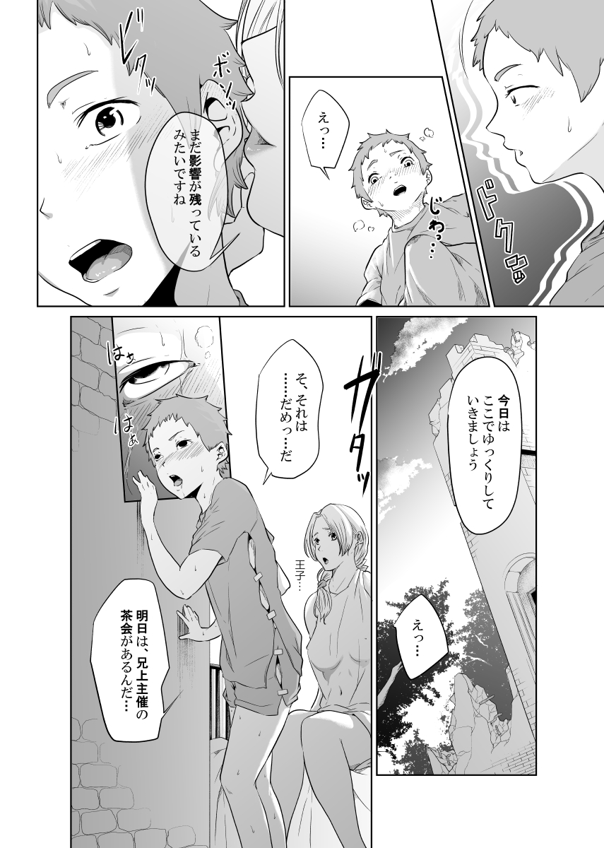 [モノクロイド] 女騎士のはかりごと