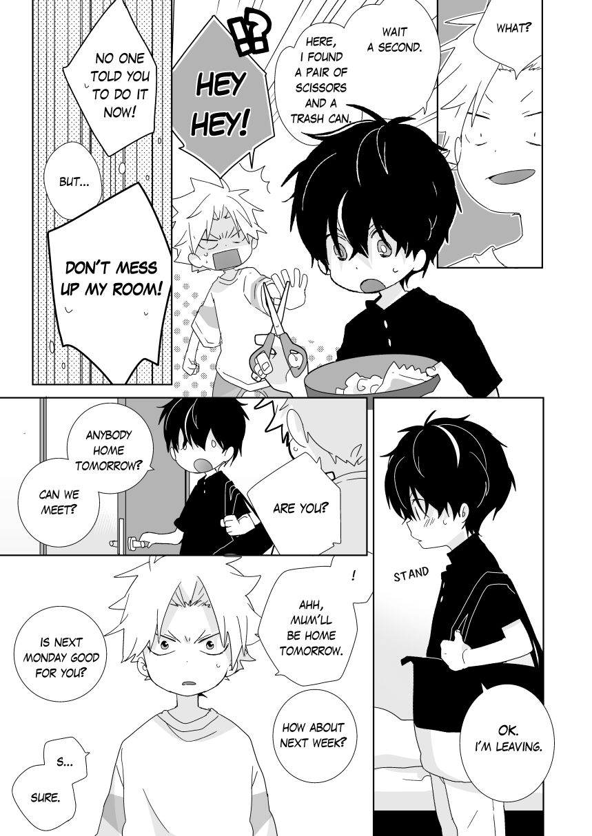 [なちたま (いさこ)] 陰キャくんと不良くん [英訳] [進行中]