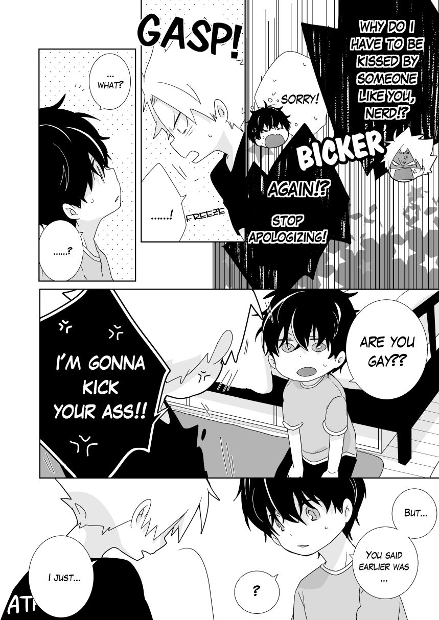[なちたま (いさこ)] 陰キャくんと不良くん [英訳] [進行中]