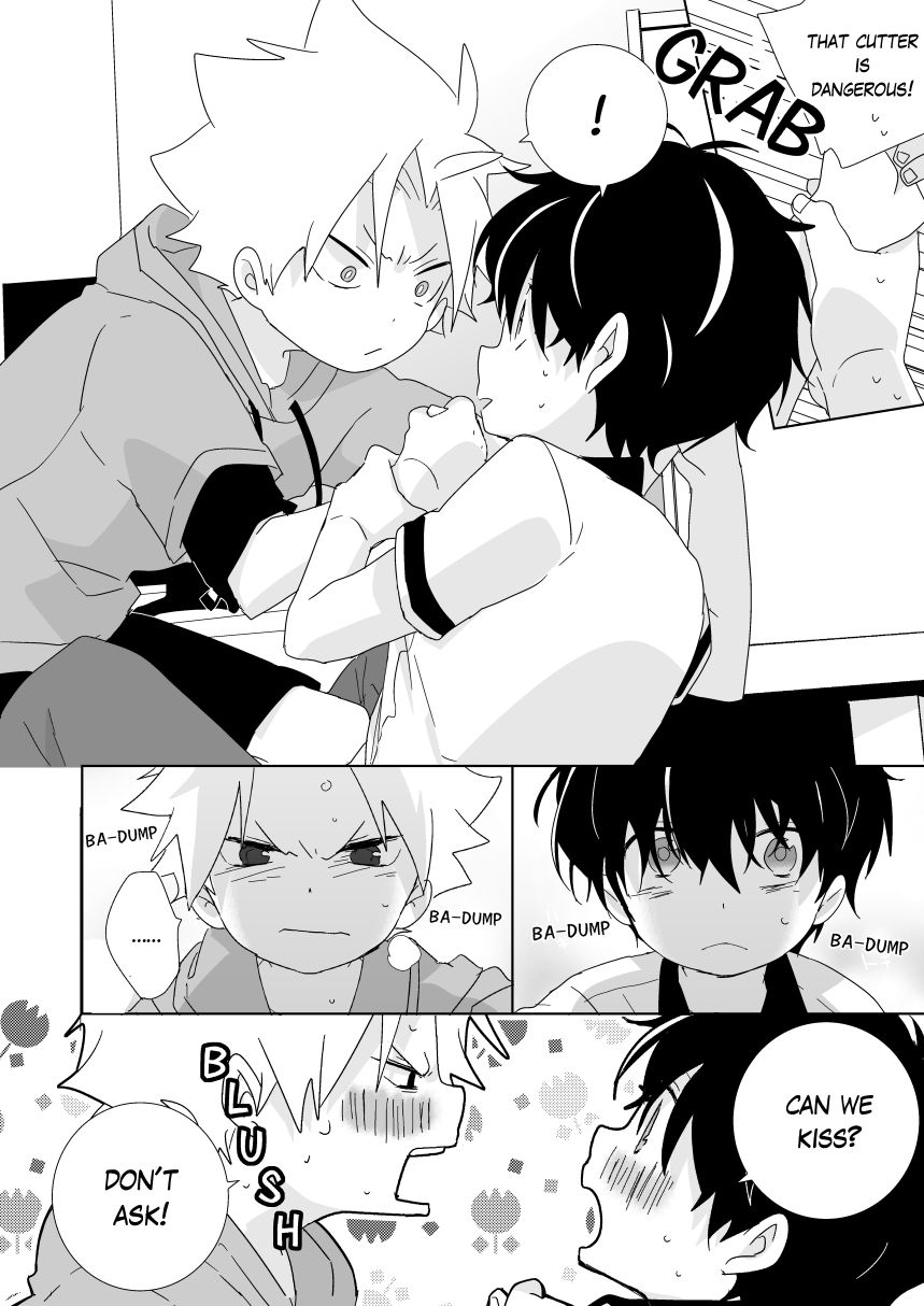 [なちたま (いさこ)] 陰キャくんと不良くん [英訳] [進行中]
