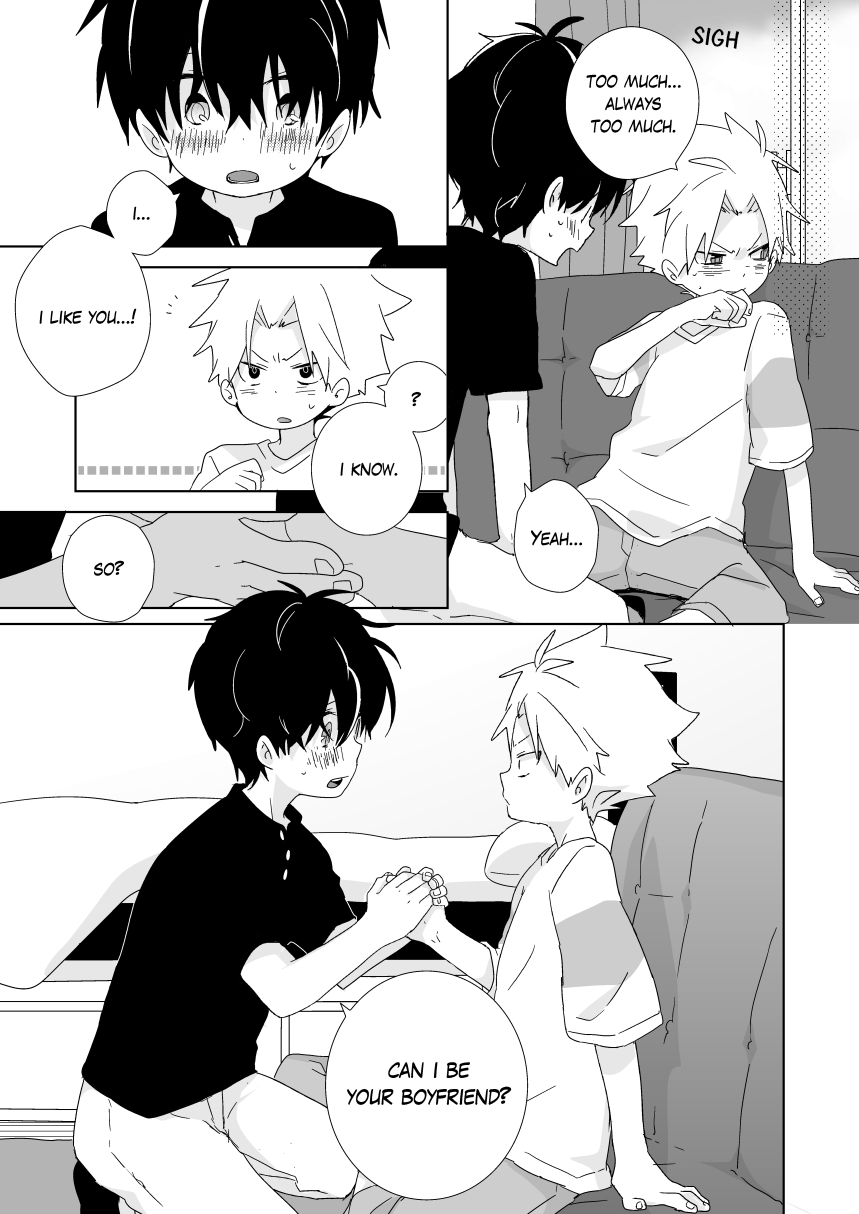[なちたま (いさこ)] 陰キャくんと不良くん [英訳] [進行中]