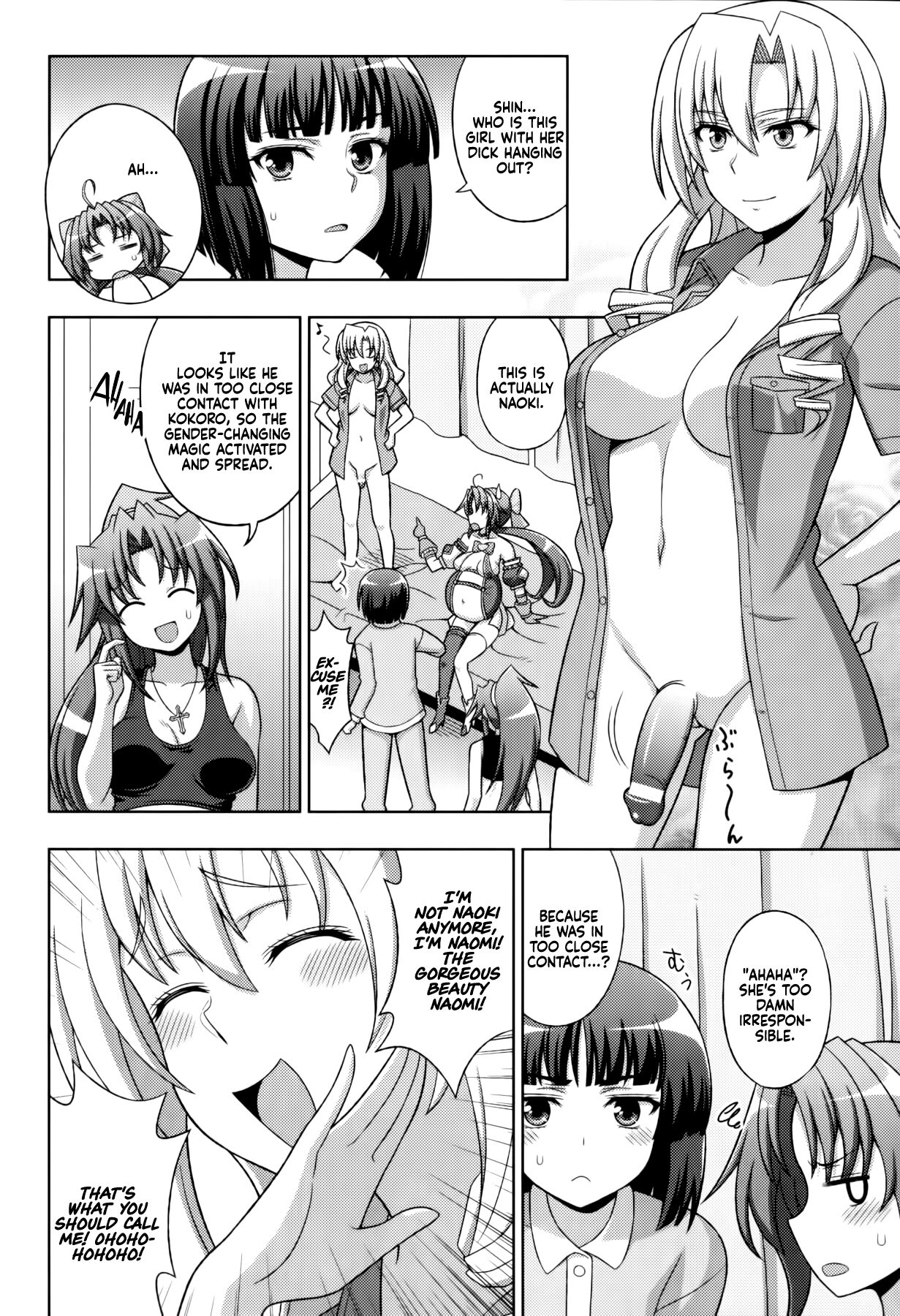 [chaccu, コトキケイ] マヴカレ魔法少女！ ♂Change of Heart♀ Ch. 8 [英訳]