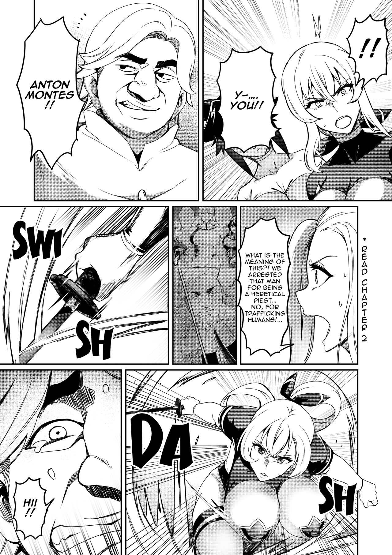 [波止場 茜] 討魔戦姫セシリア第1~18話 [英訳]