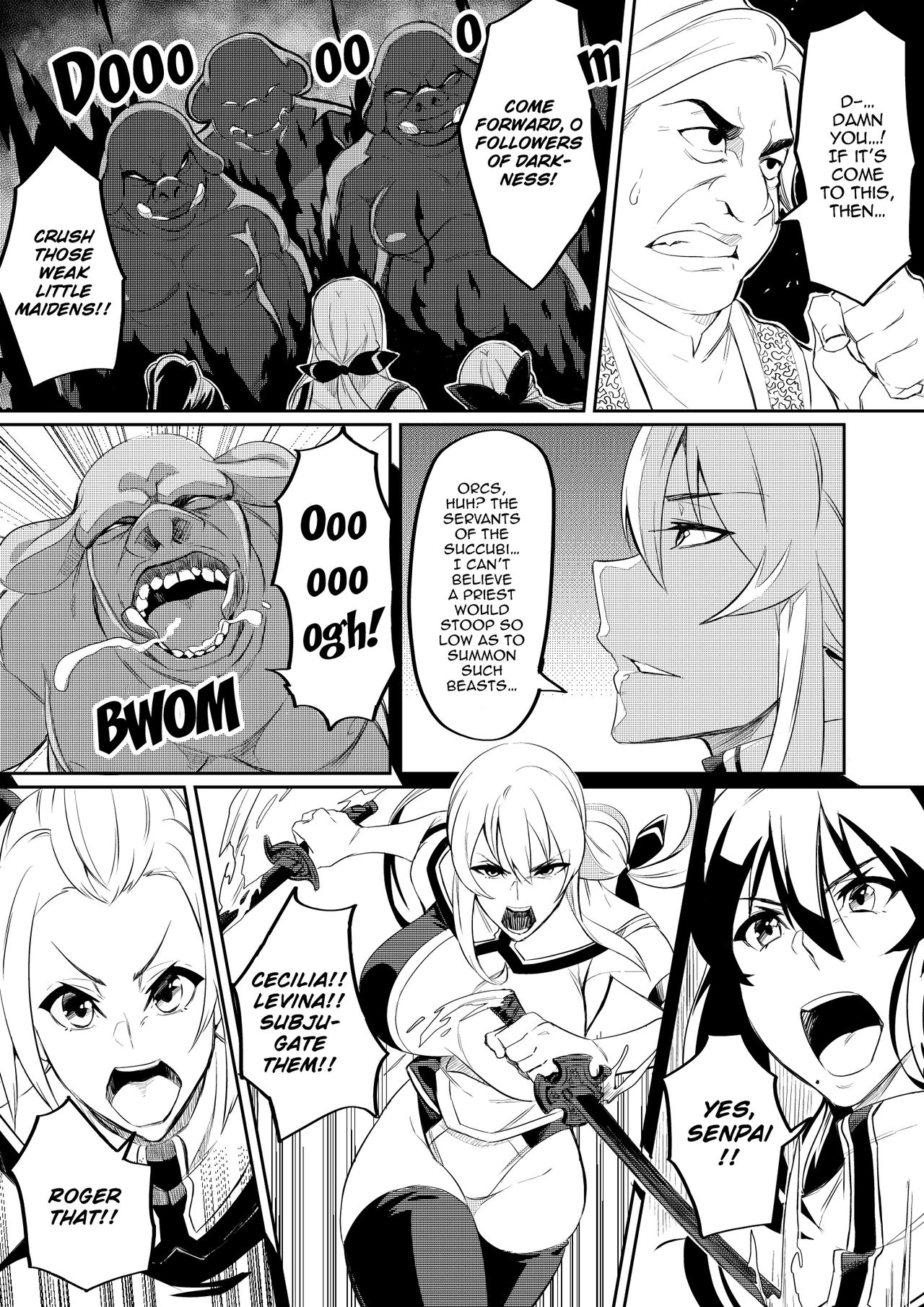 [波止場 茜] 討魔戦姫セシリア第1~18話 [英訳]