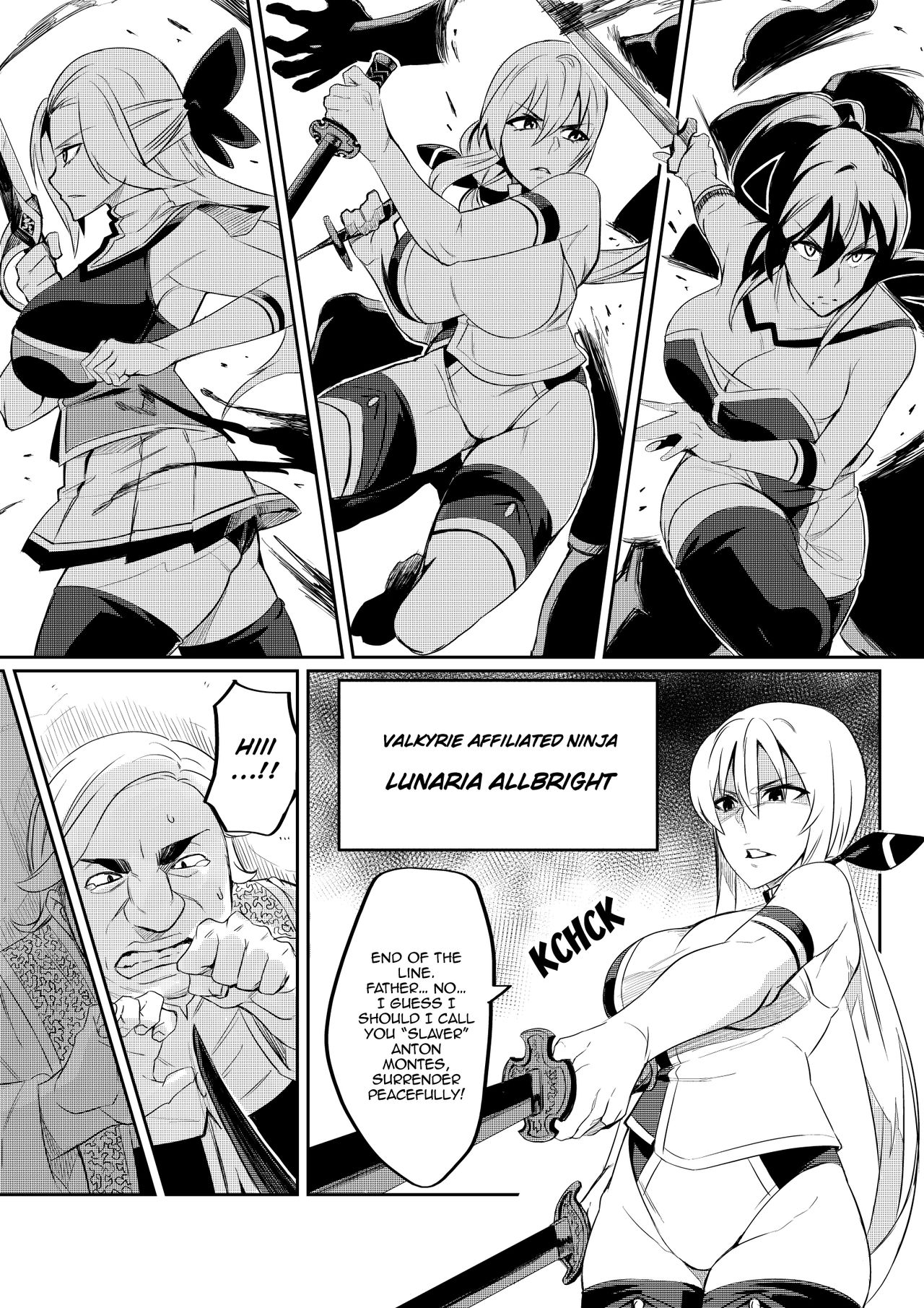 [波止場 茜] 討魔戦姫セシリア第1~18話 [英訳]
