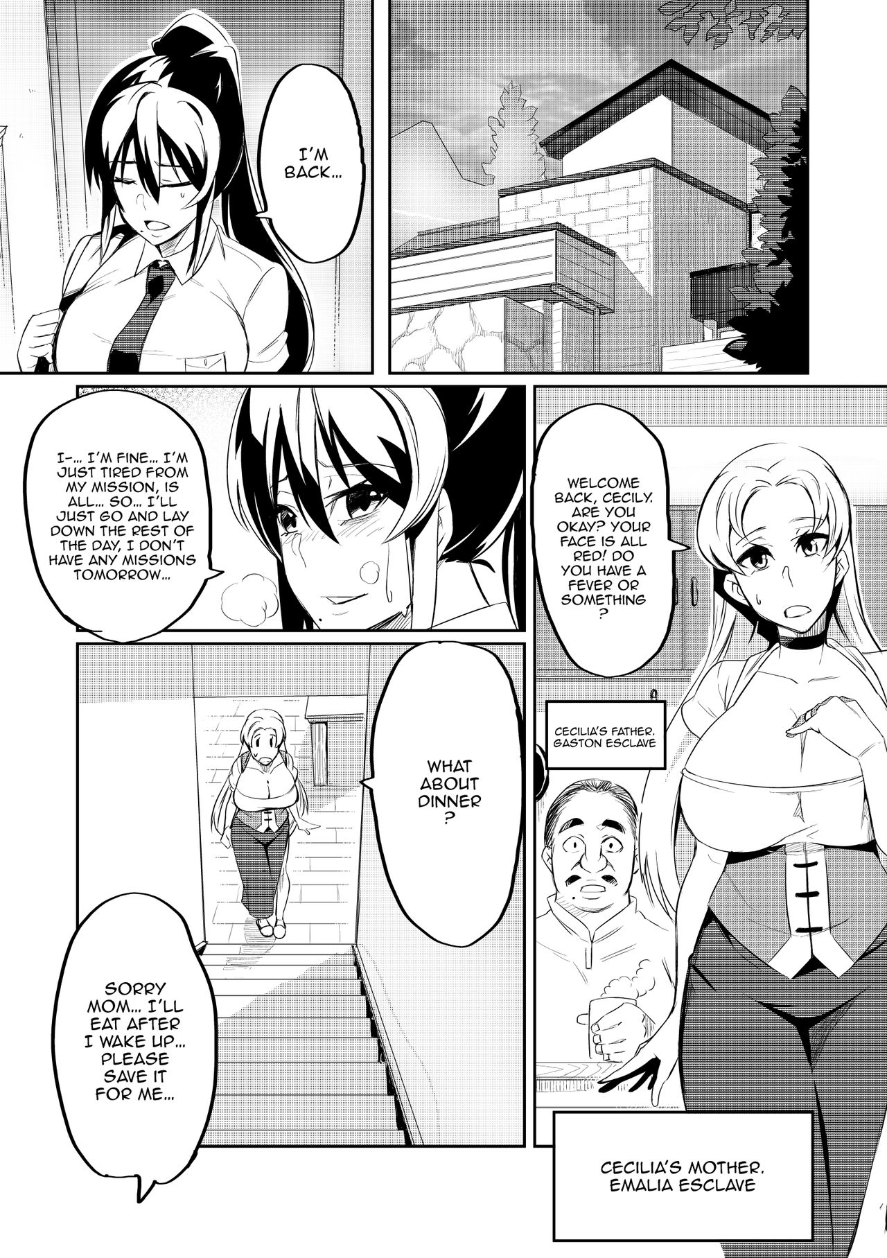 [波止場 茜] 討魔戦姫セシリア第1~18話 [英訳]
