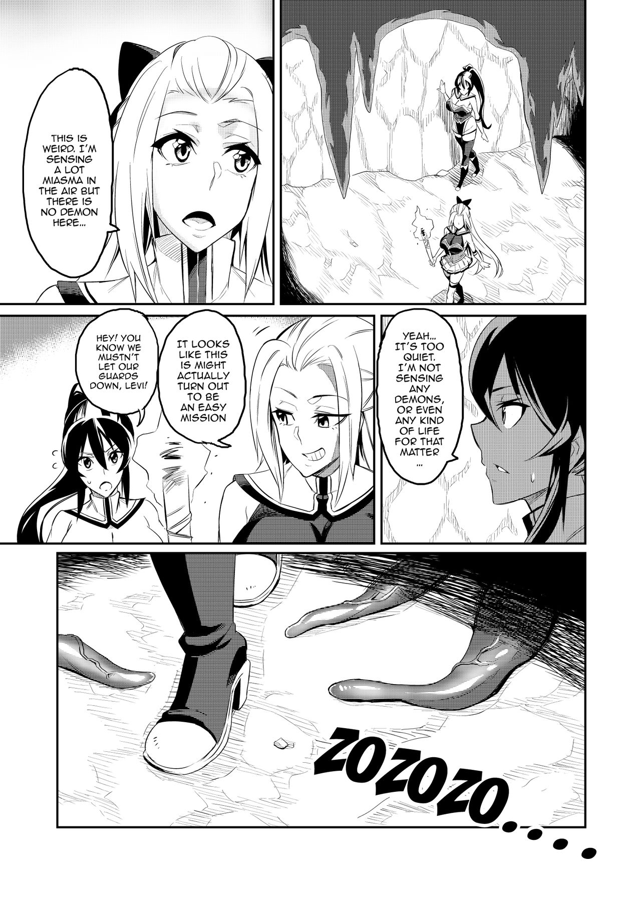 [波止場 茜] 討魔戦姫セシリア第1~18話 [英訳]