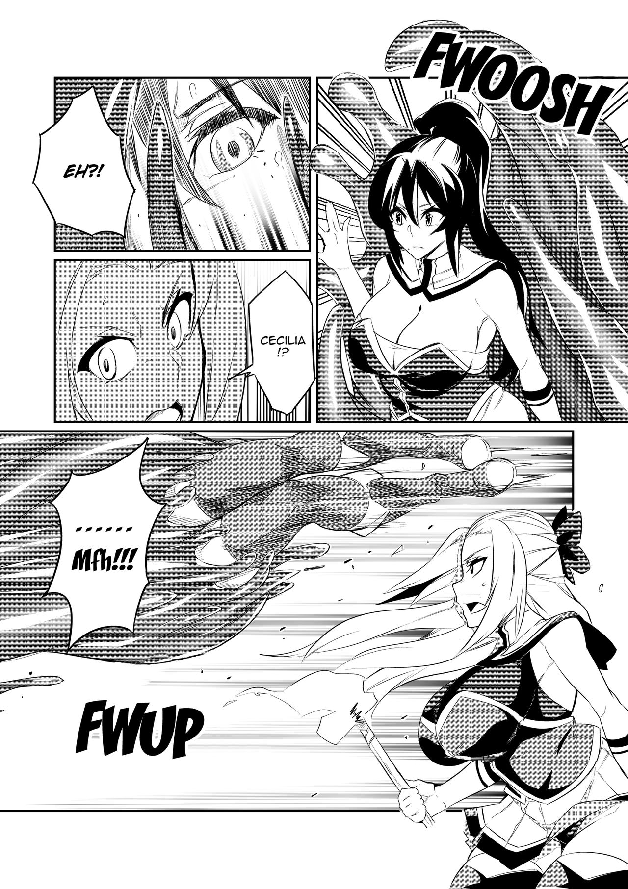 [波止場 茜] 討魔戦姫セシリア第1~18話 [英訳]