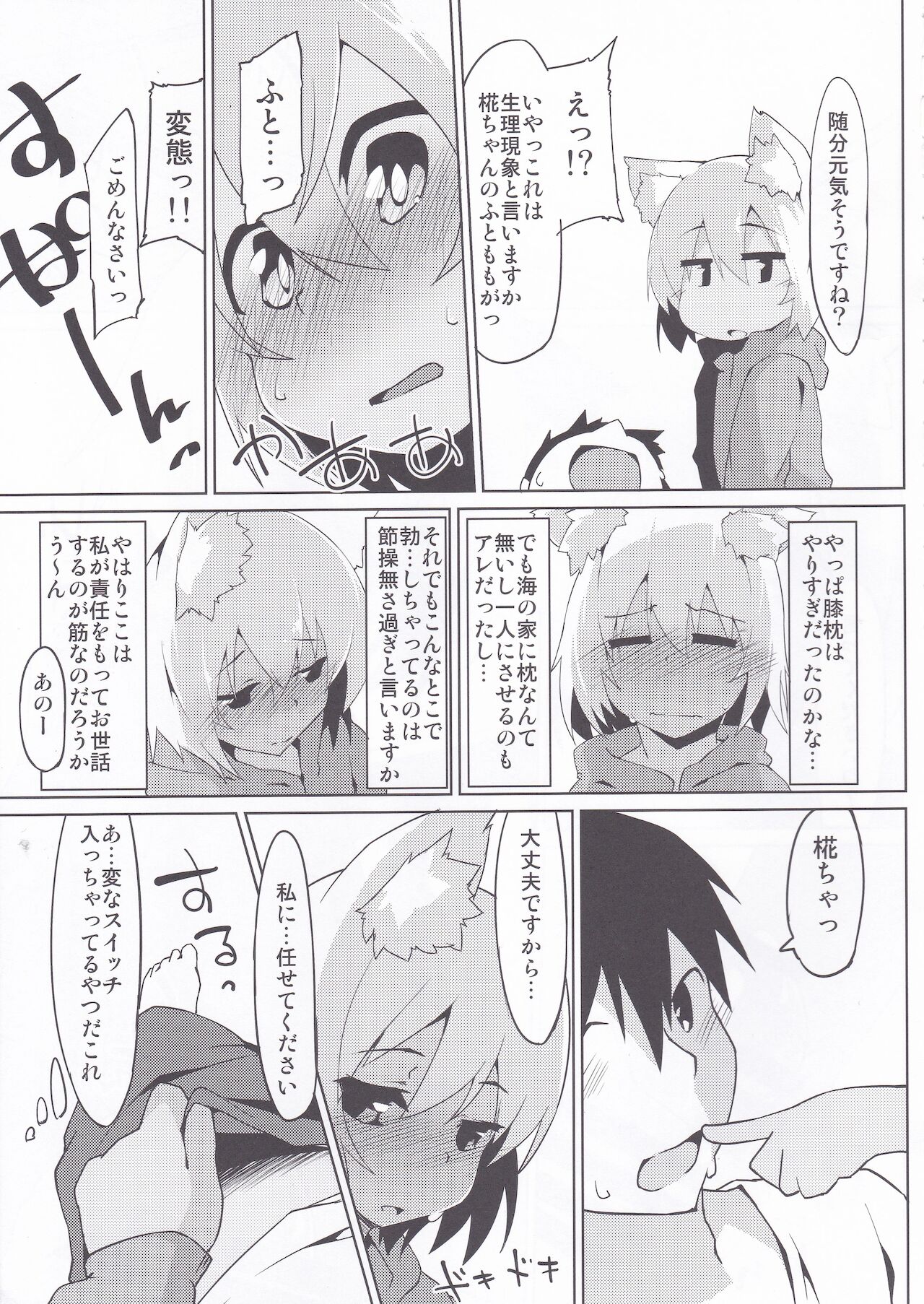 (C90) [圧縮工房 (テラzip)] 日焼けわんこと海の家 (東方Project)