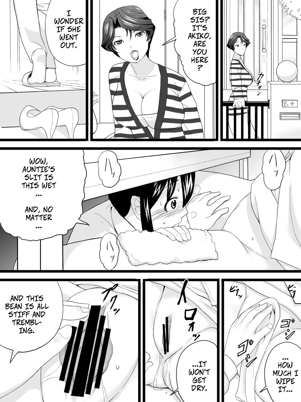 [三杯酢] おばさんは家庭教師 [英訳]