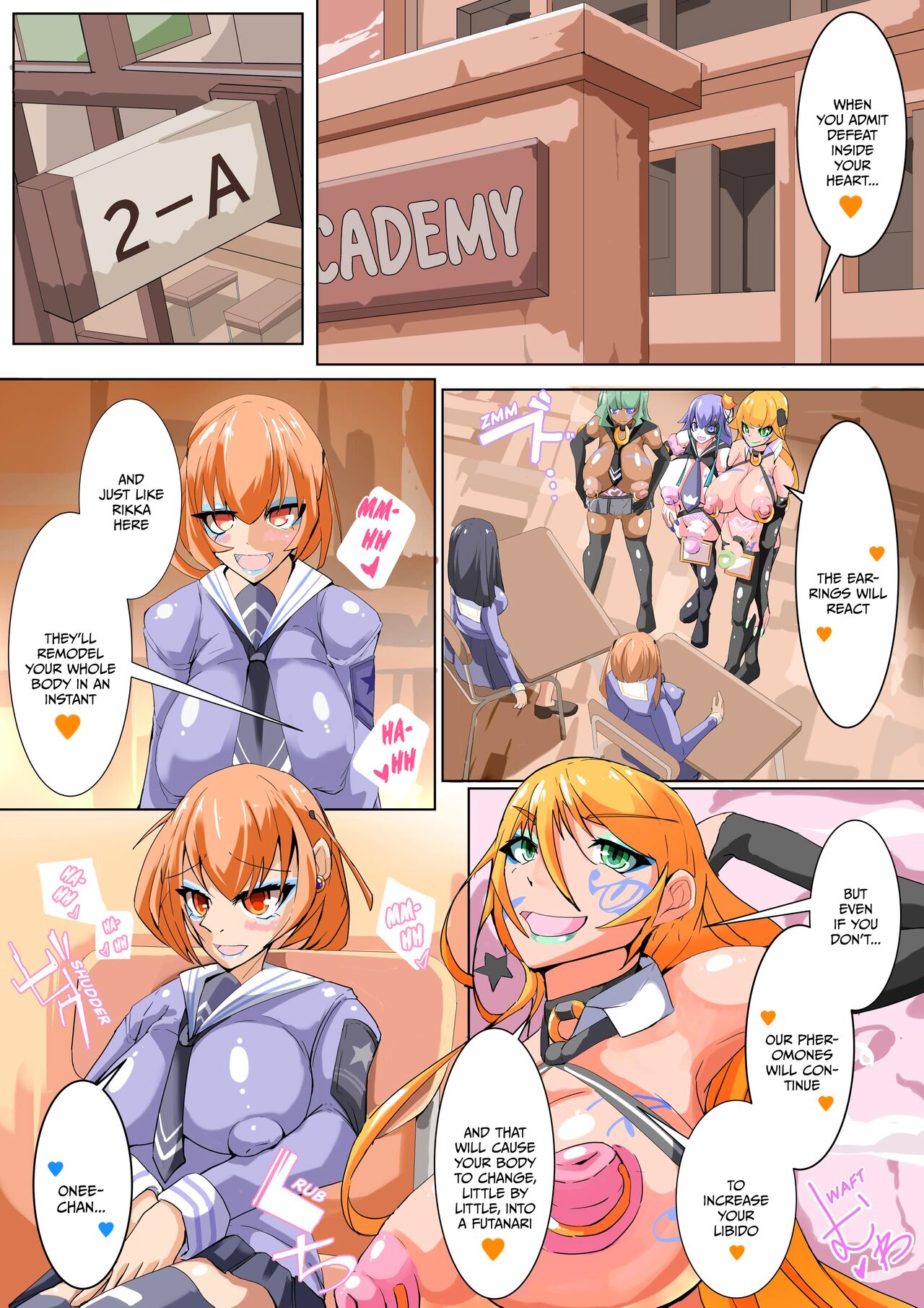 [hentaiworks (あるま)] ふたなり奴隷学園化計画5 [英訳]