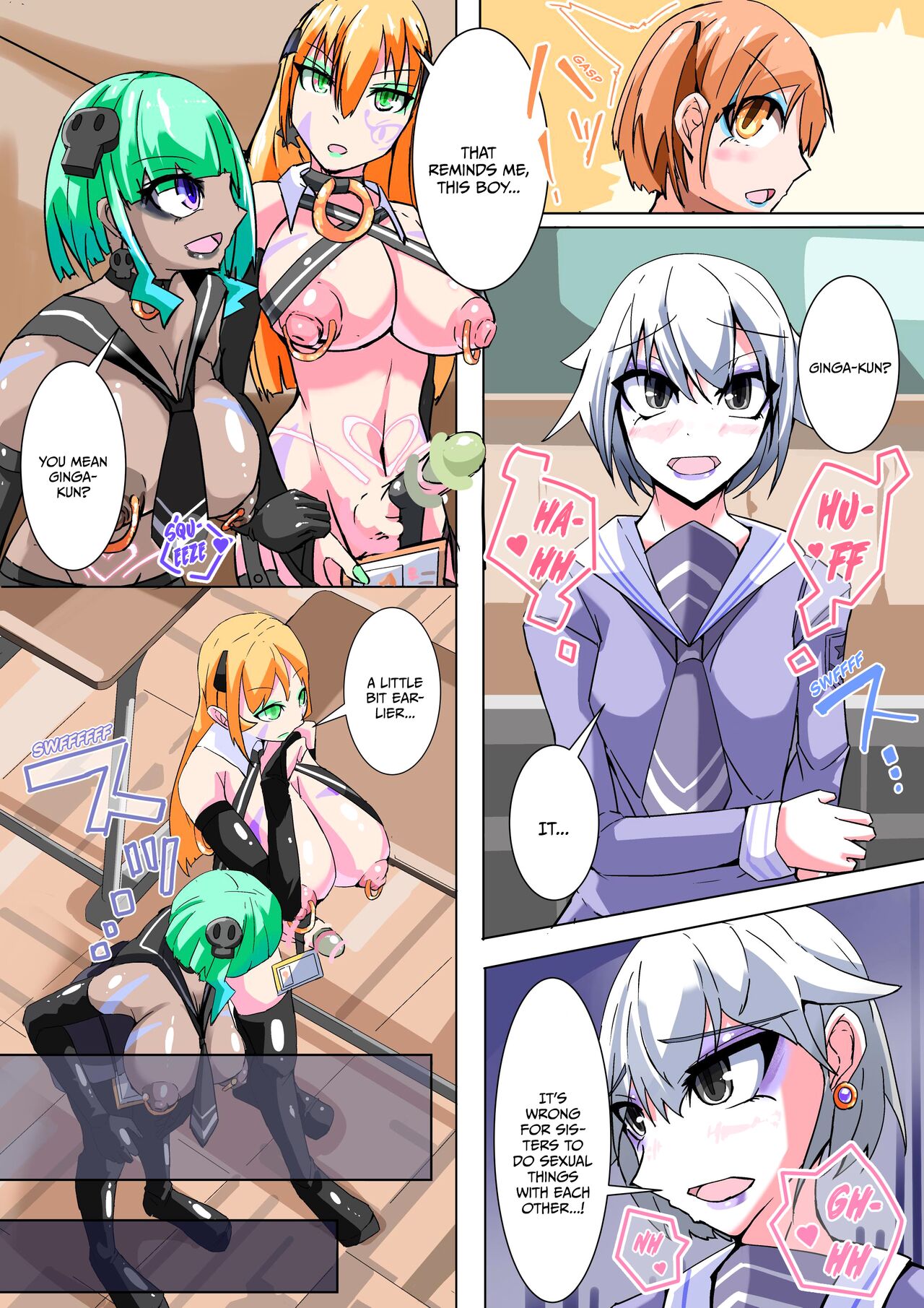 [hentaiworks (あるま)] ふたなり奴隷学園化計画5 [英訳]