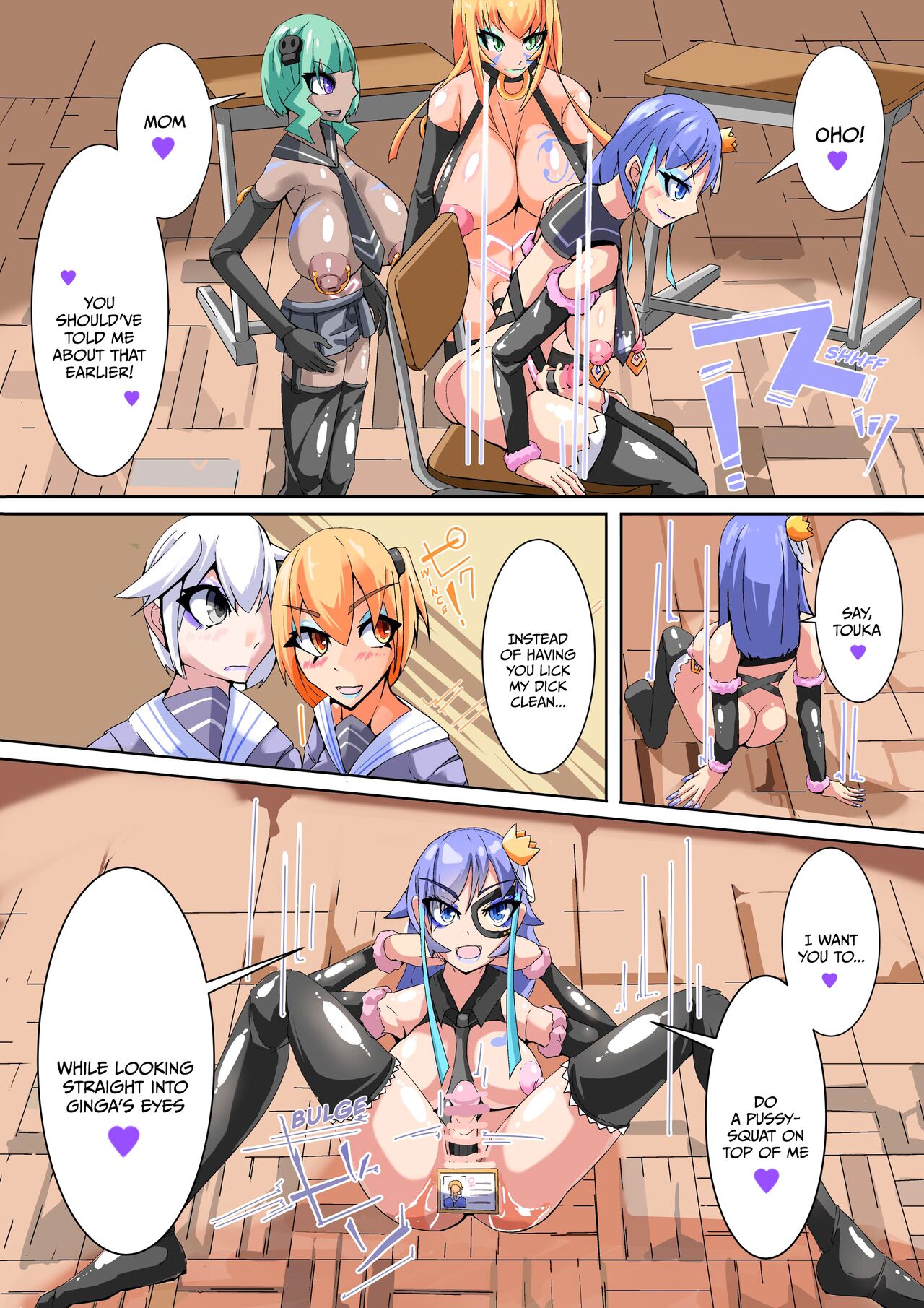 [hentaiworks (あるま)] ふたなり奴隷学園化計画5 [英訳]