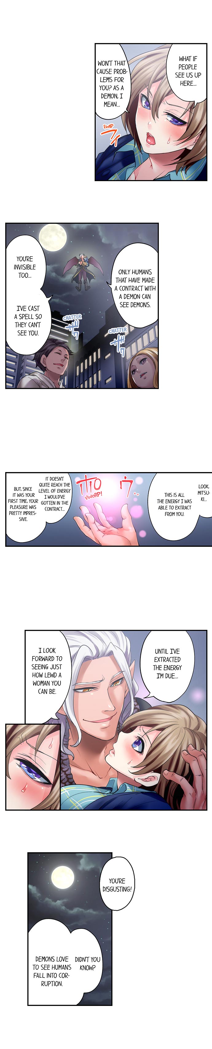 [Miyahara Ayumu] 悪魔が私をメスにした～契約の代償は処女のしたたり Ch.22/22 [English] [Manhwa PDF] Completed