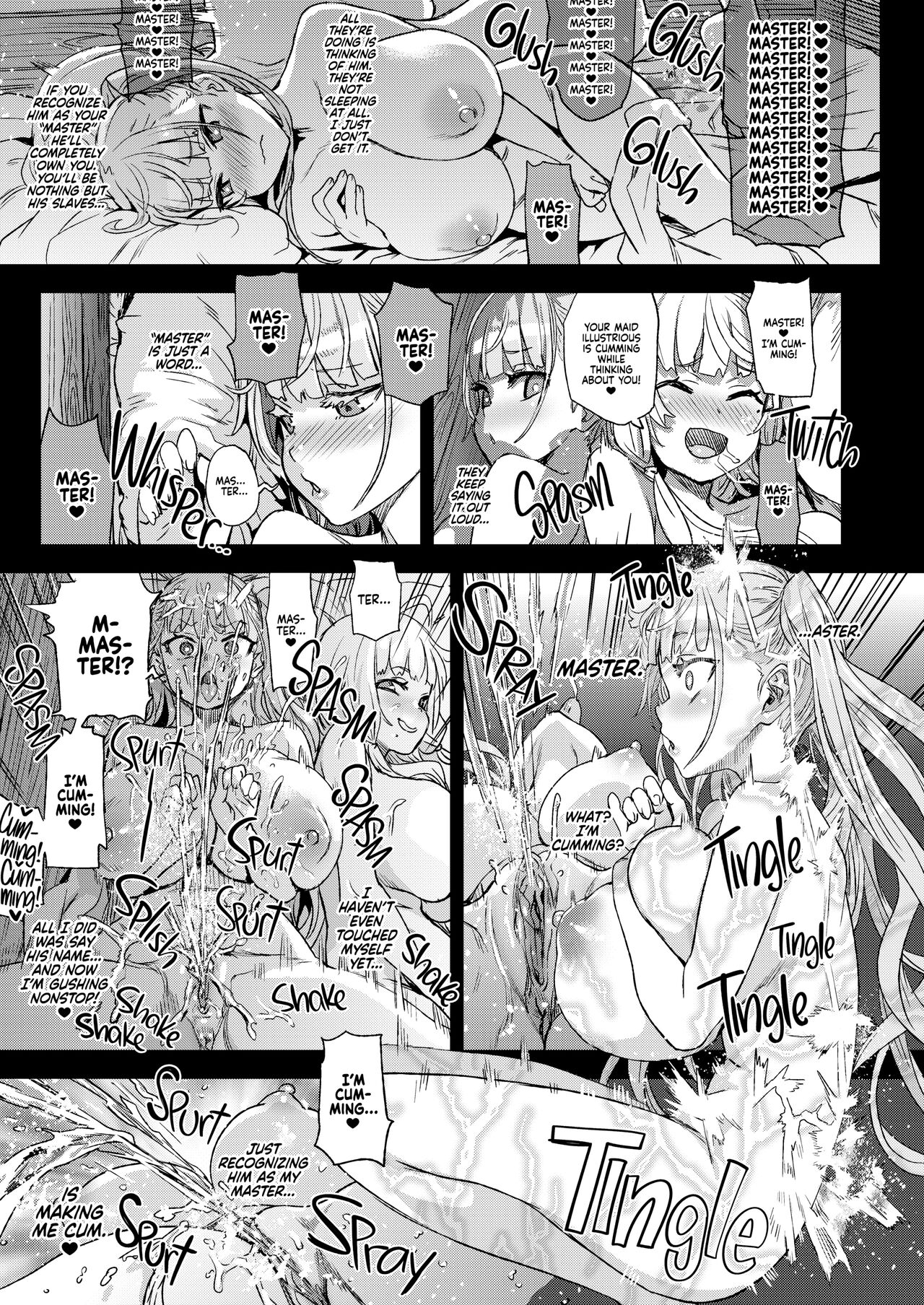 [Fatalpulse (朝凪)] レディ、メイドに堕つ (アズールレーン) [英訳] [無修正] [DL版]