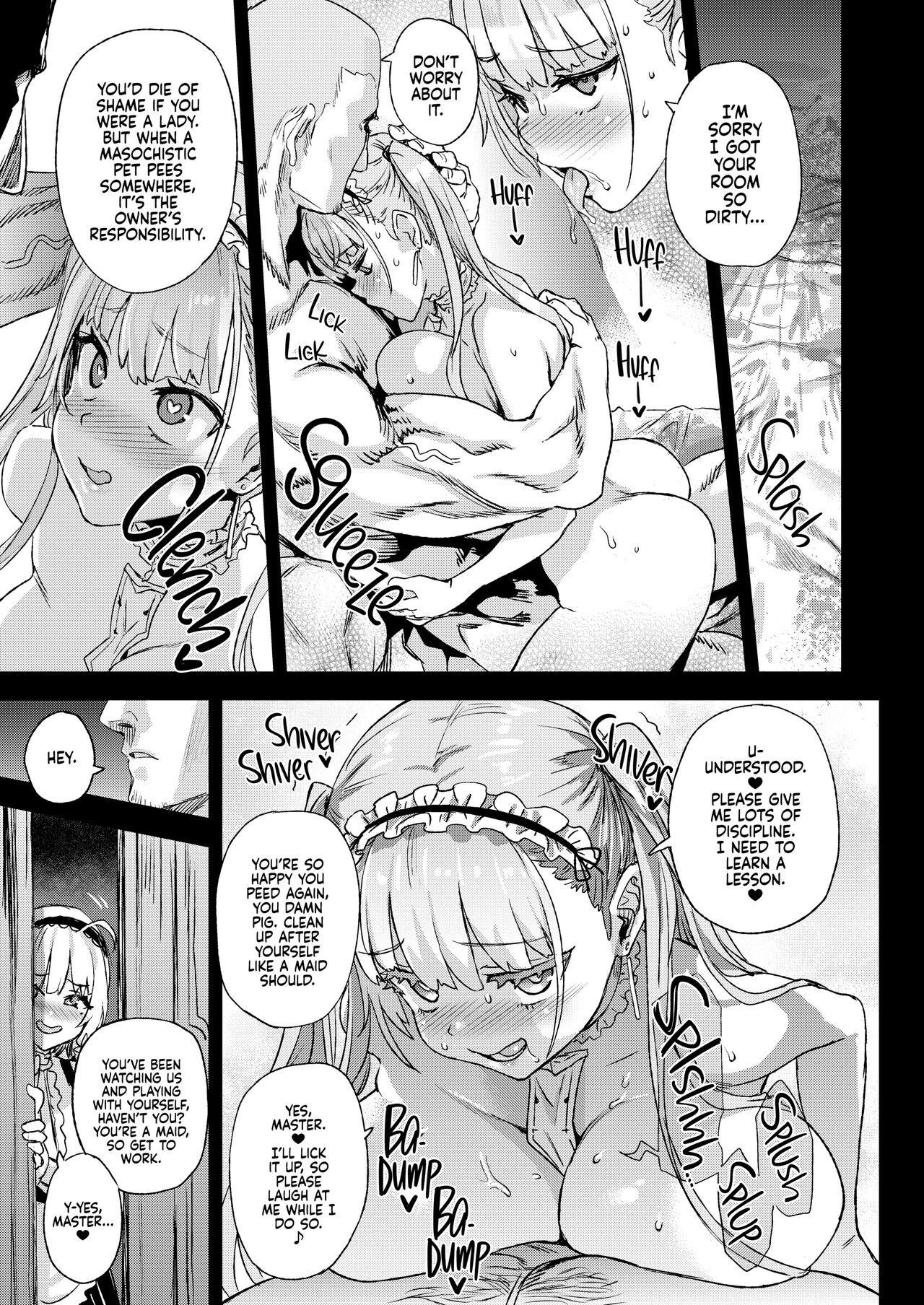 [Fatalpulse (朝凪)] レディ、メイドに堕つ (アズールレーン) [英訳] [無修正] [DL版]