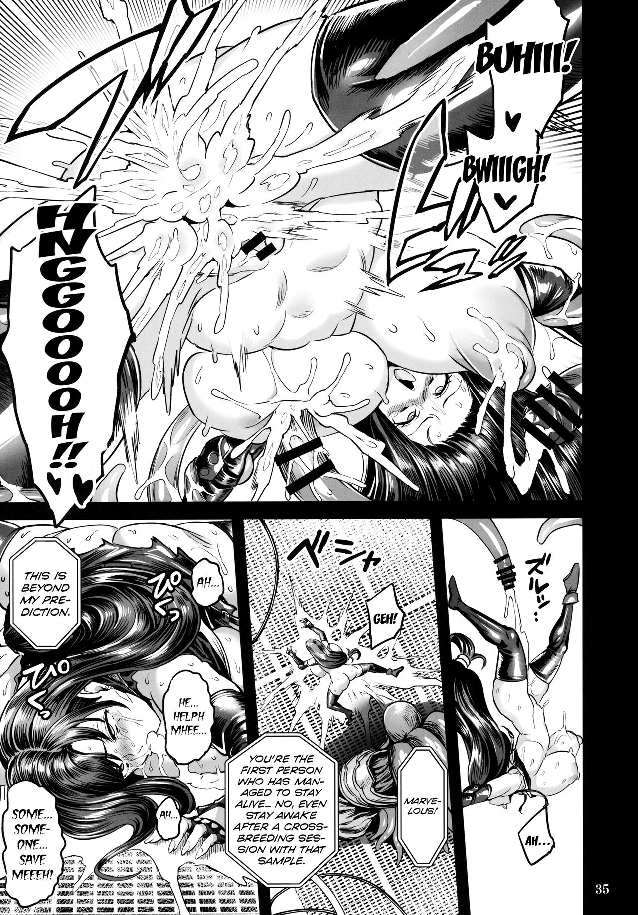 (C99) [OVing (おぶい)] デカ乳テロリストの更生交配実験 (ファイナルファンタジーVII) [英訳]