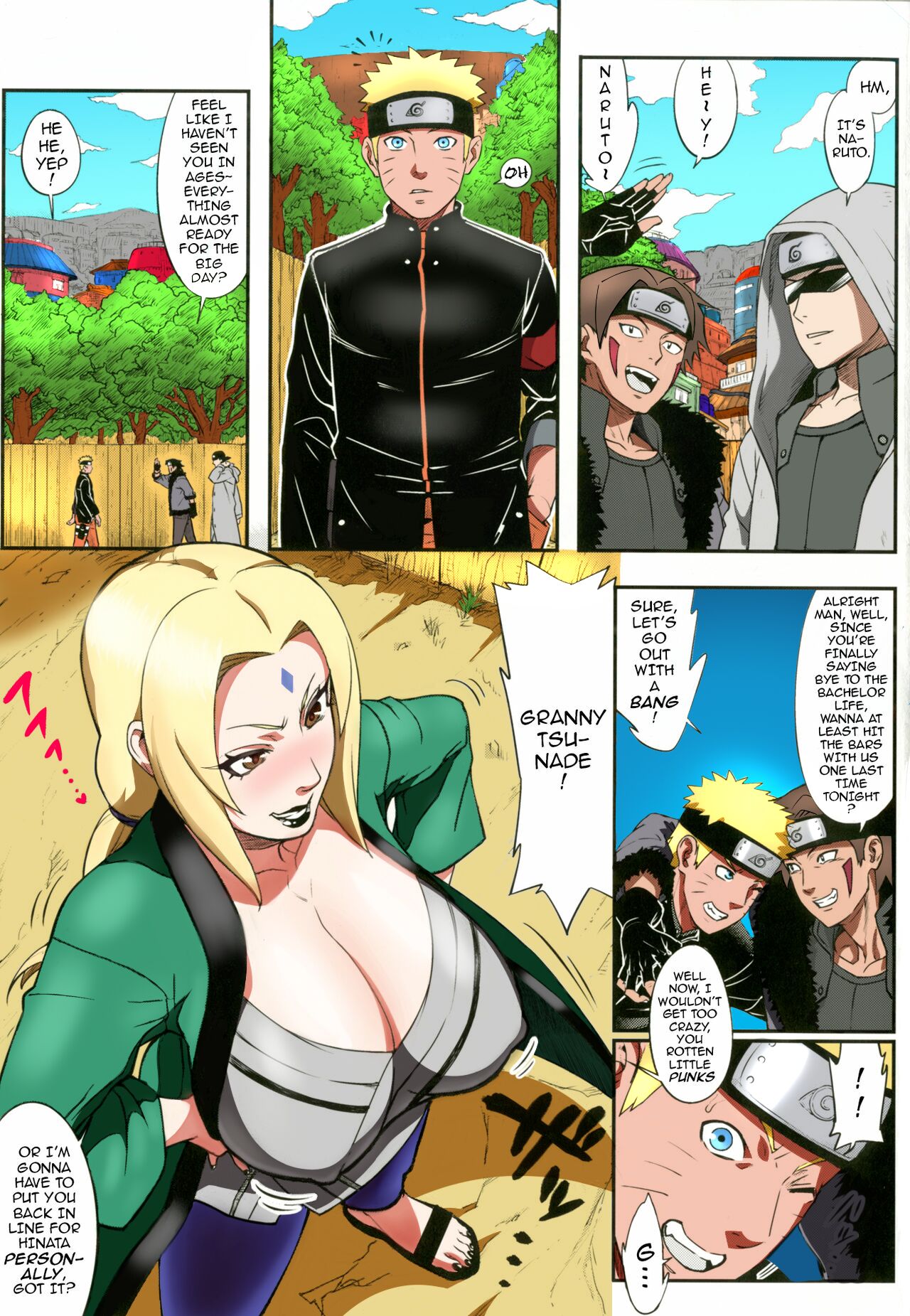 [あろまガエル (ヌマハナ)] 熟蜜姫淫蕩伝2 (NARUTO -ナルト-) [英訳] [カラー化] [DL版]