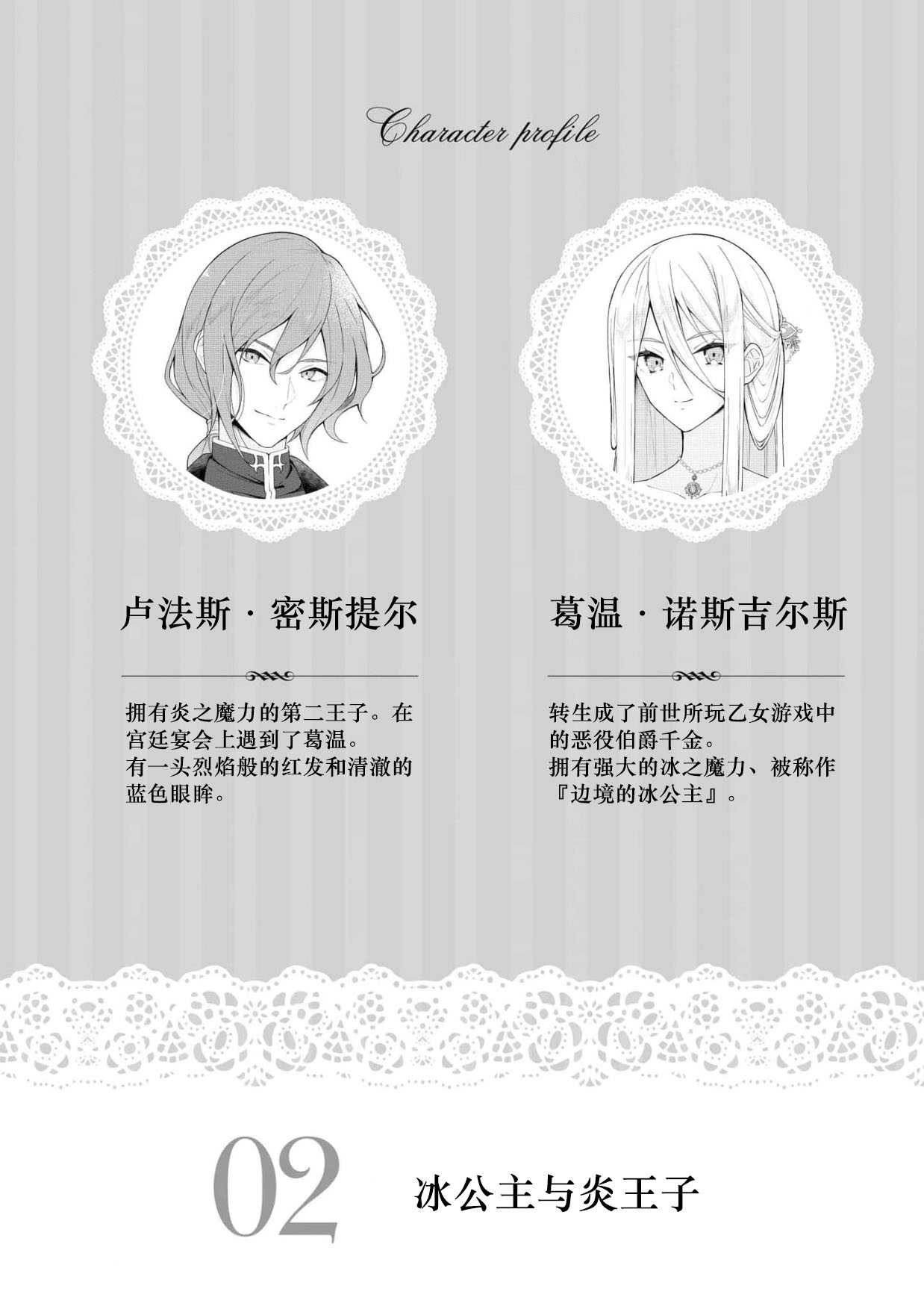 [春海た子 サイダー] 氷の令嬢と炎の王子 (溺愛令嬢は旦那さまから逃げられません…っ アンソロジーコミック: 2) [中国翻訳]