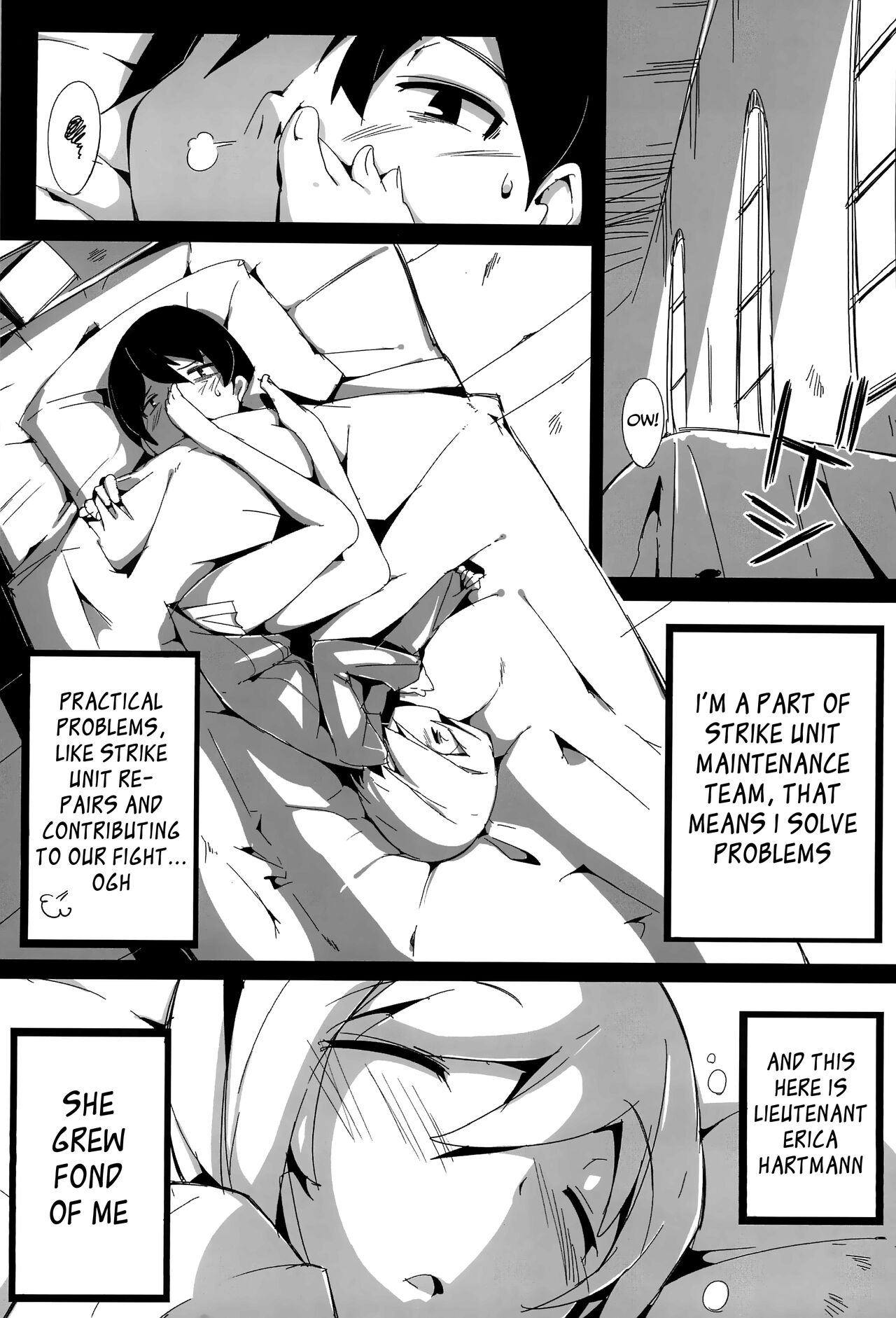 (C79) [ぽてとさらだ (くりす)] エーリカえっちか!(ストライクウィッチーズ) [英訳]
