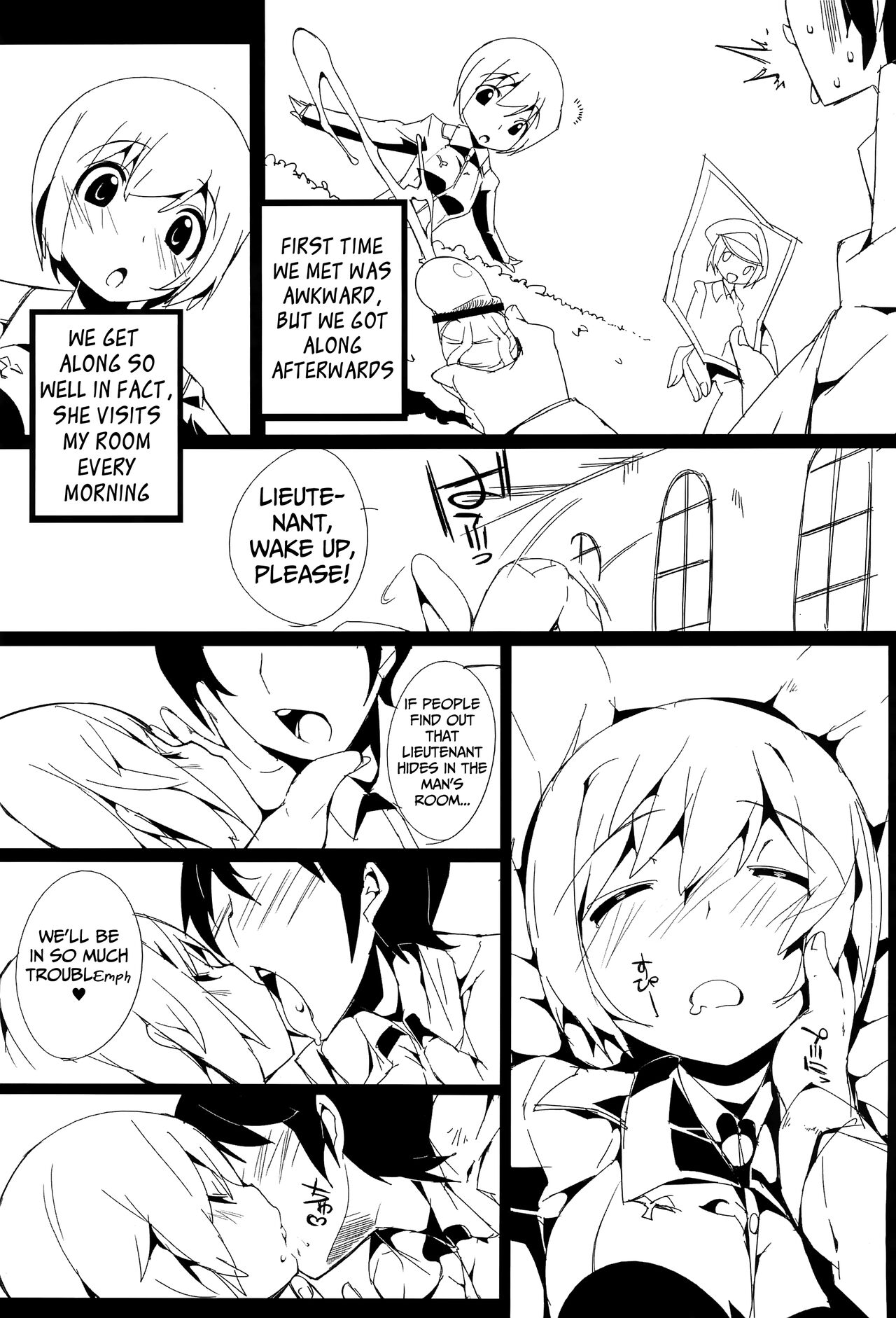 (C79) [ぽてとさらだ (くりす)] エーリカえっちか!(ストライクウィッチーズ) [英訳]