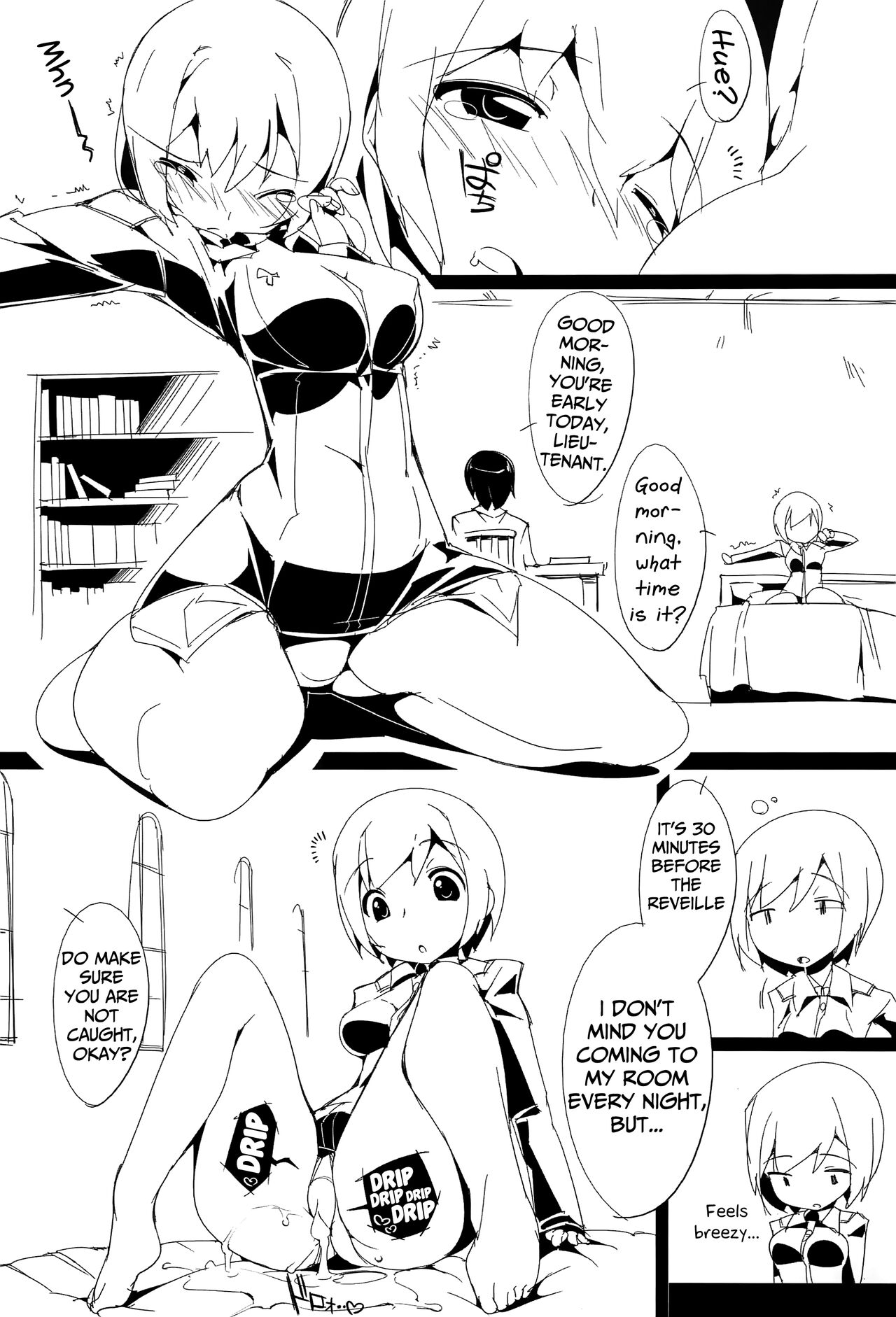 (C79) [ぽてとさらだ (くりす)] エーリカえっちか!(ストライクウィッチーズ) [英訳]