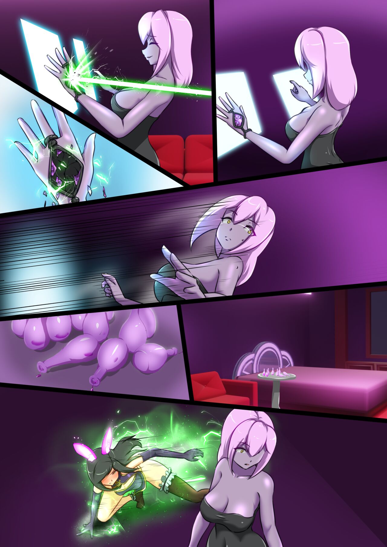 [でゅう] ウチの子がえっちな敵と戦って敗北する話(5)