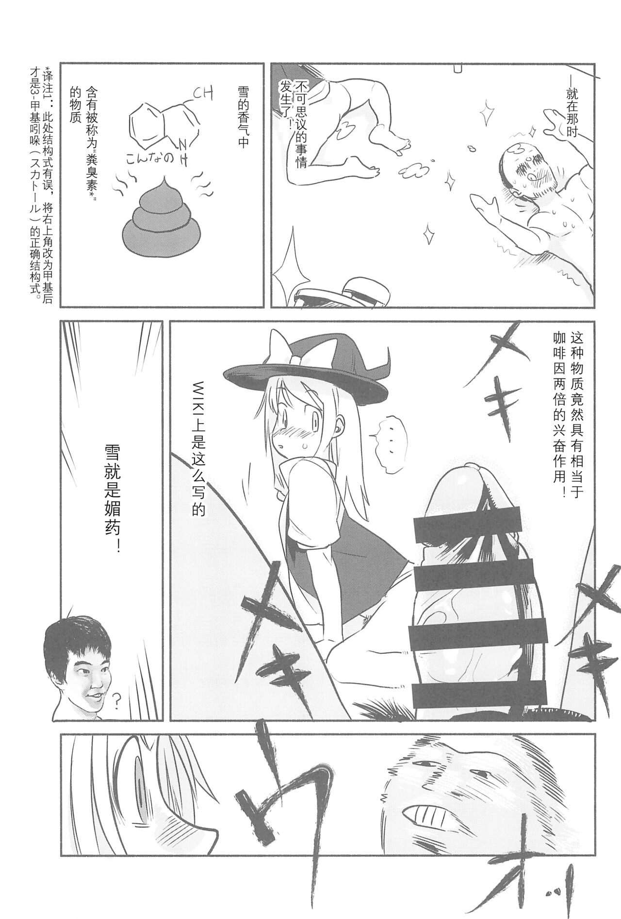 (例大祭15) [テコキッズ (よろず)] 大人のクッキ―☆～ブラック＆ホワイト～ (東方Project) [中国翻訳][ページ欠落]