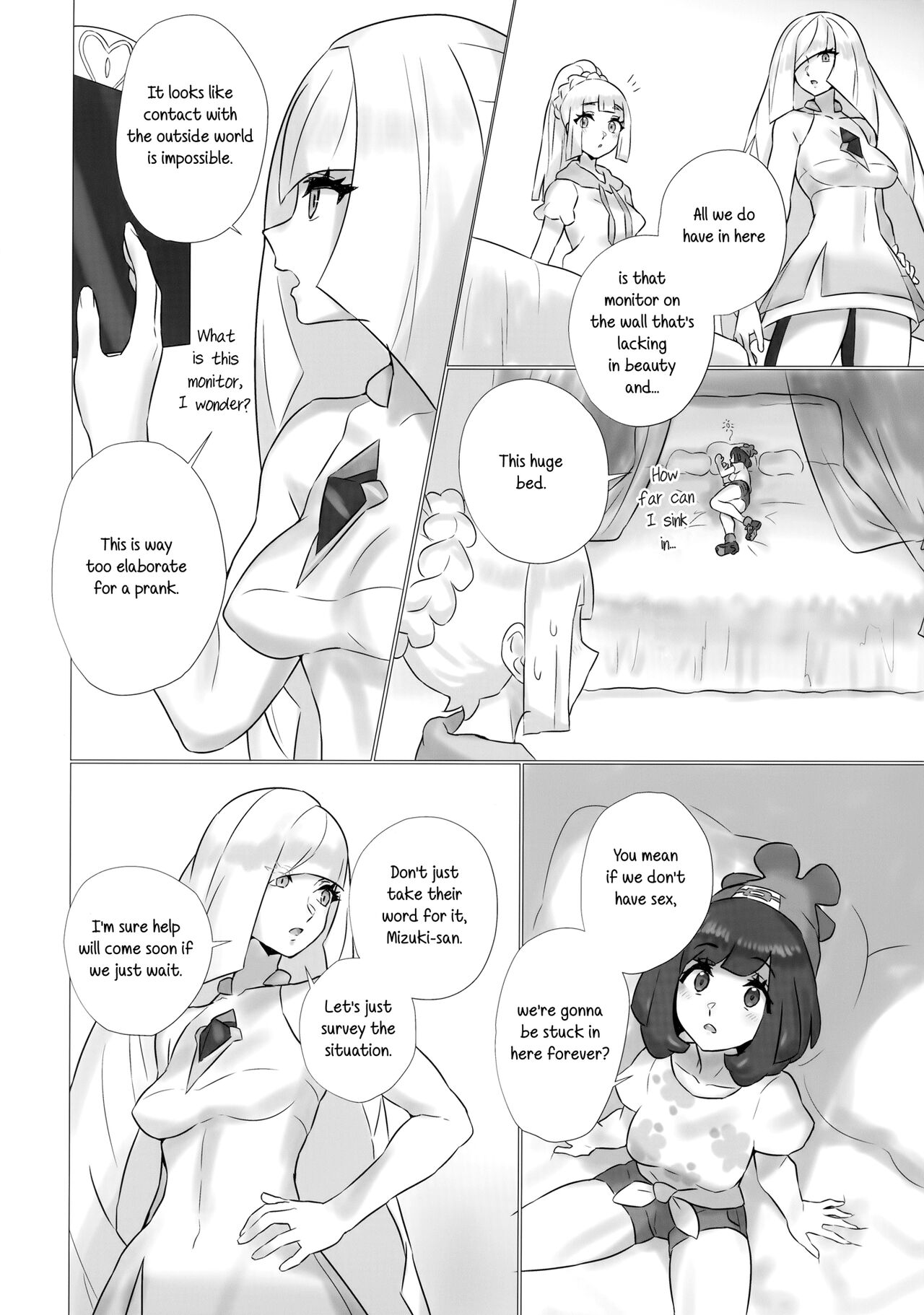 (C99) [ぱいとろぽんぷ (瑞海BB)] ShinyMoon×WhiteLily 3 (ポケットモンスター サン・ムーン) [英訳]