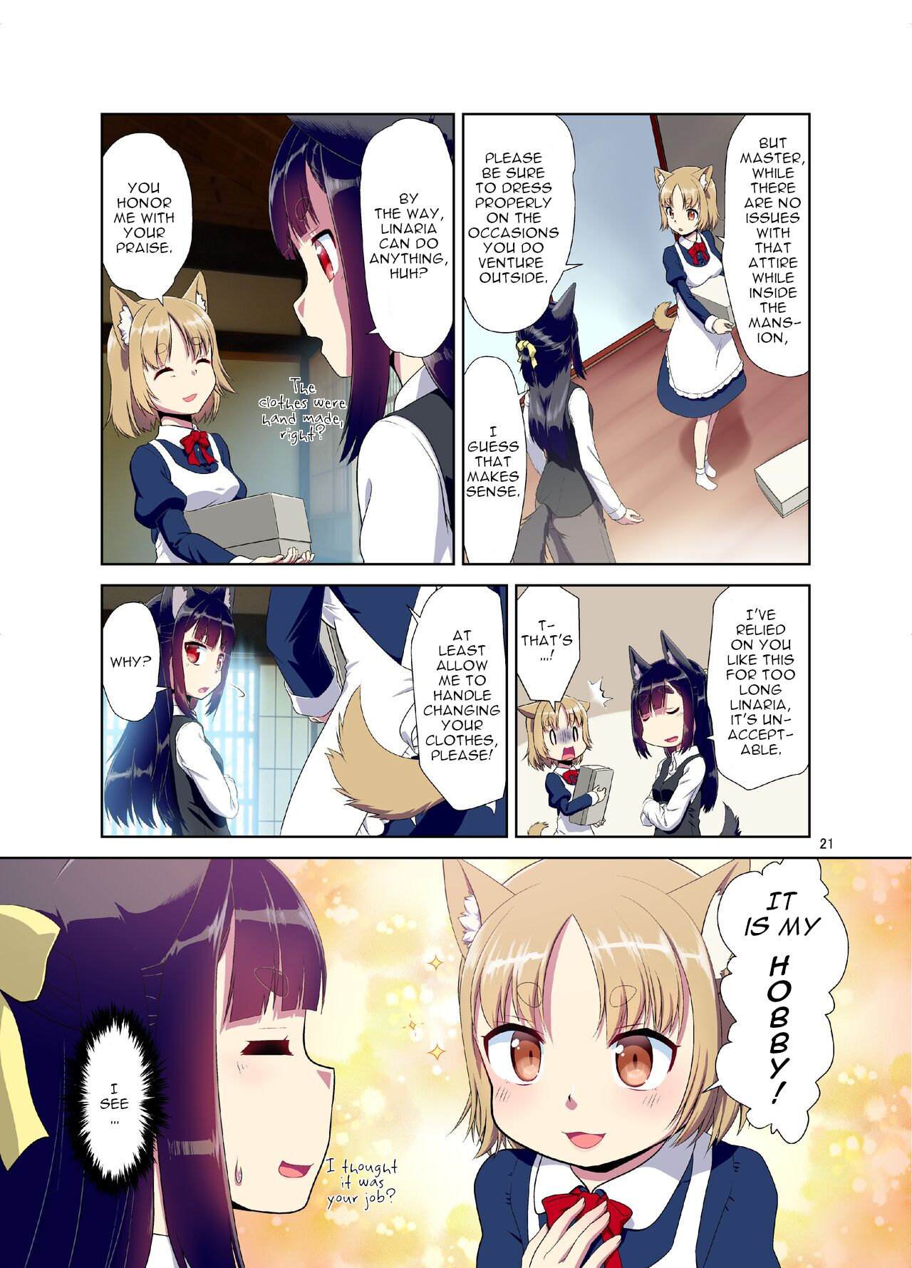 (C99) [梺乃屋 (梺乃みこと)] 目が覚めたらケモミミ少女になっていたお話 [英訳]