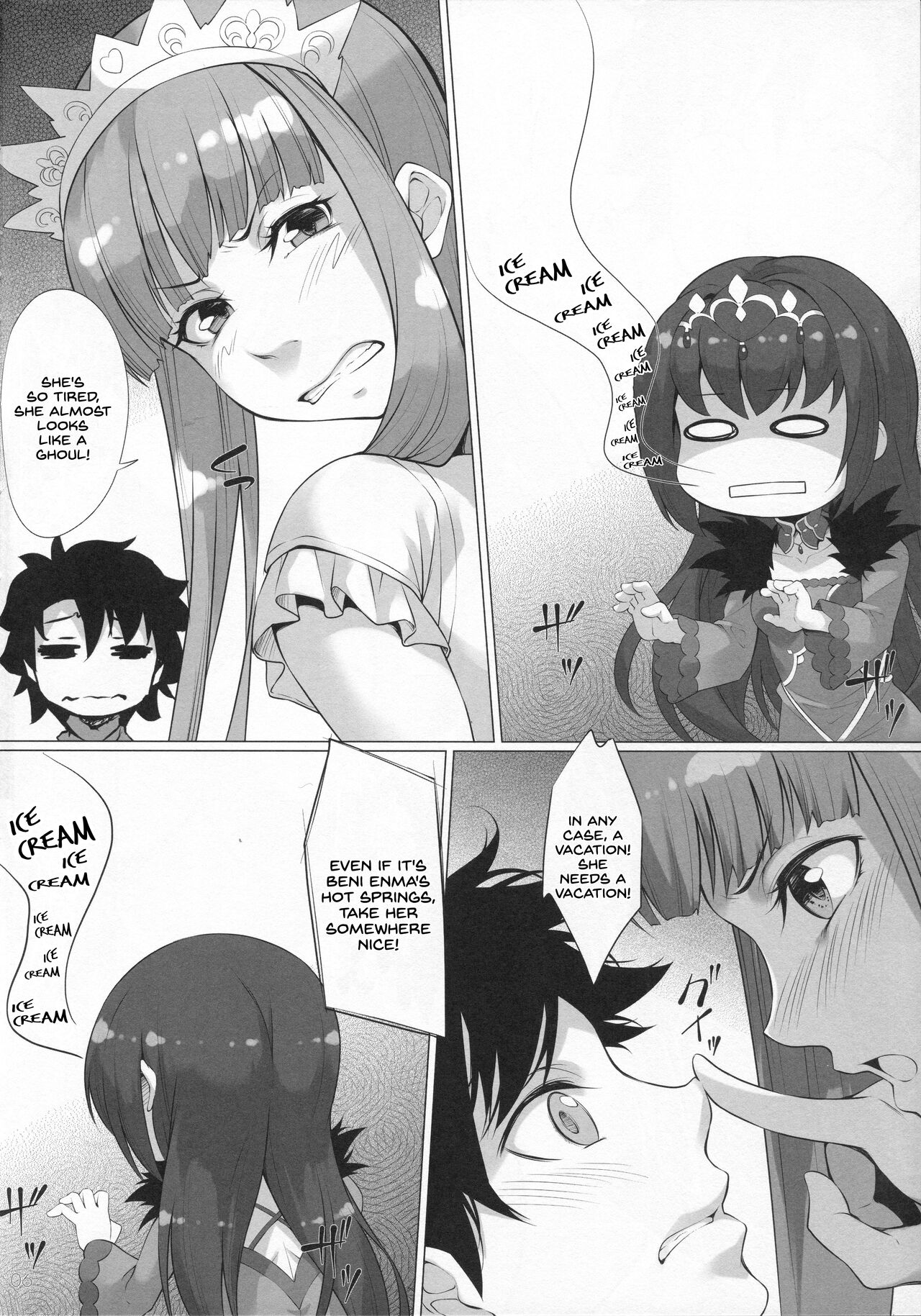 [百壱式 (椋木野一式)] 女王温泉記 (Fate/Grand Order) [英訳]