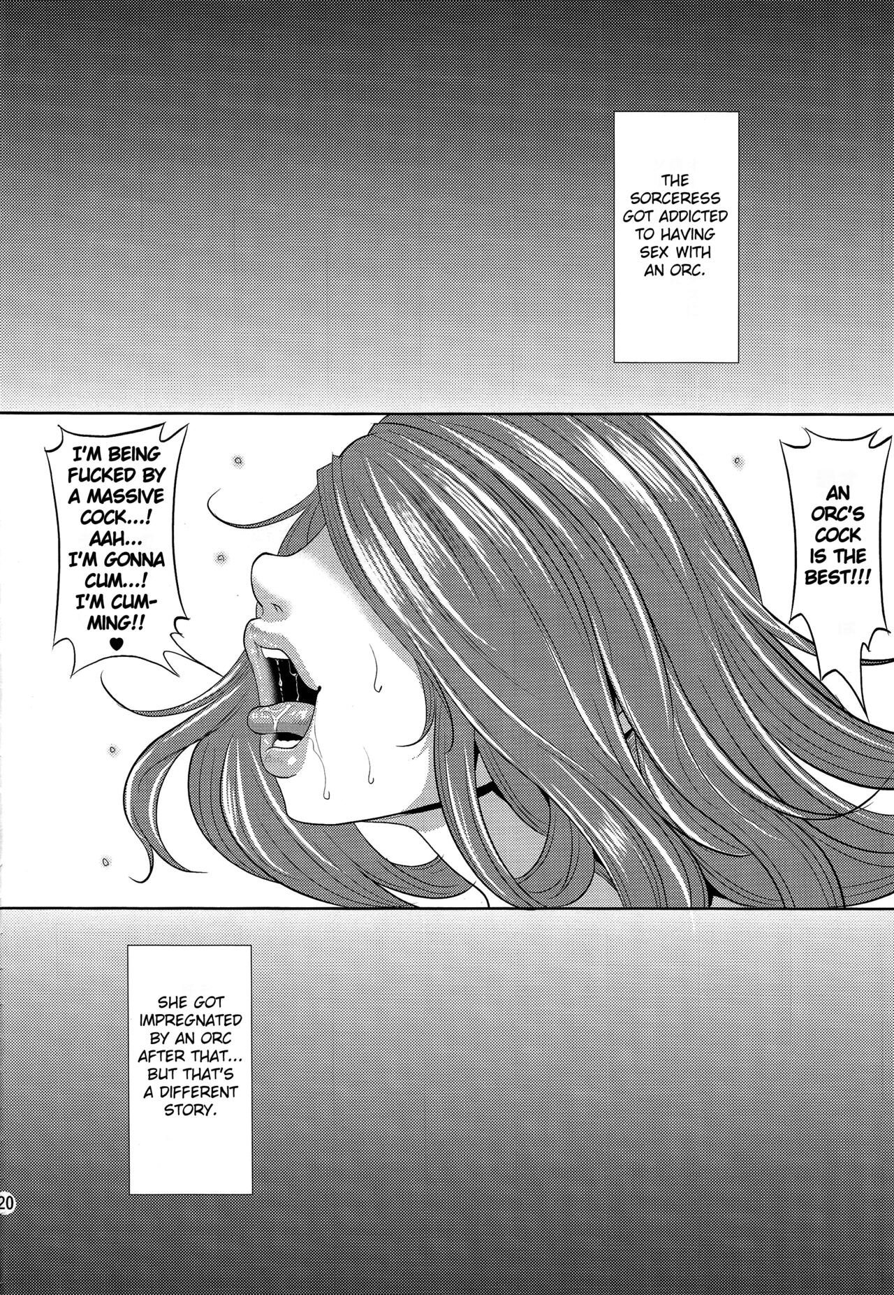 (C87) [TSK-BAR (トグチマサヤ)] ソーサレスが淫乱すぎて気軽に野宿出来ない…本 (ドラゴンズクラウン) [英訳]