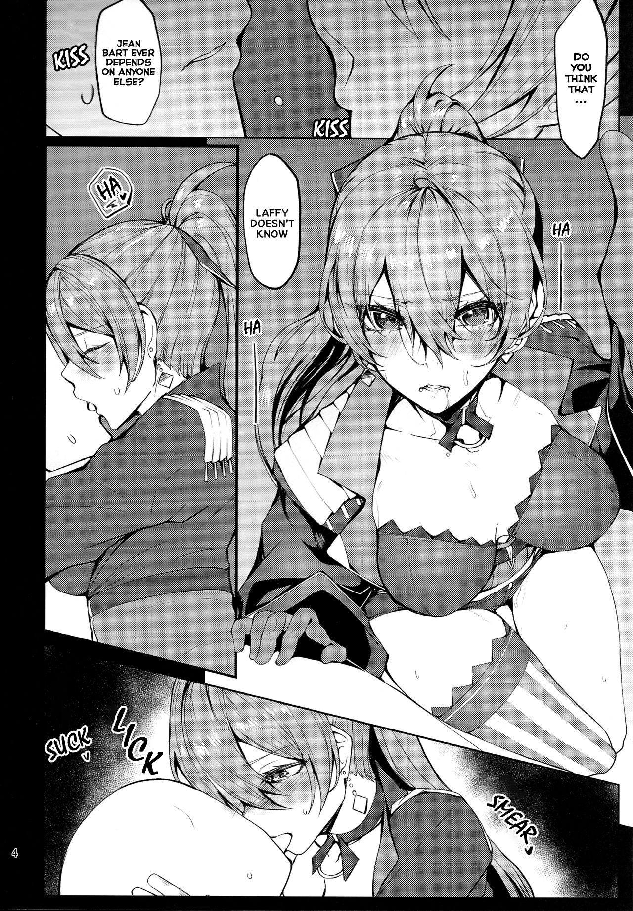 (COMIC1 BS祭 スペシャル) [ゲルマニウムデトロイト (みそたぬきインカ帝国)] Un beau cuirassé (アズールレーン) [英訳]
