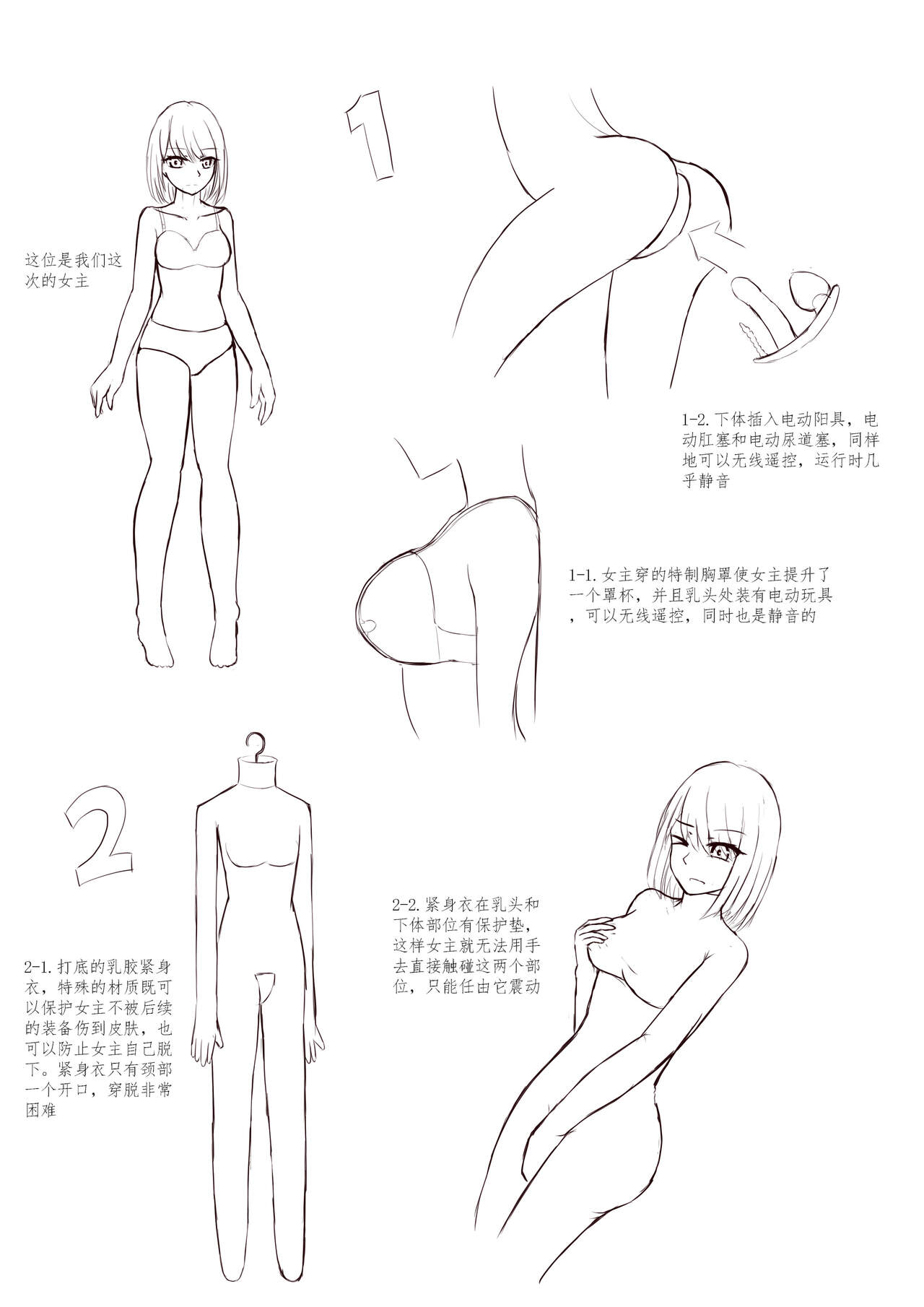 [没想好君] 伪装拘束 (連載中)