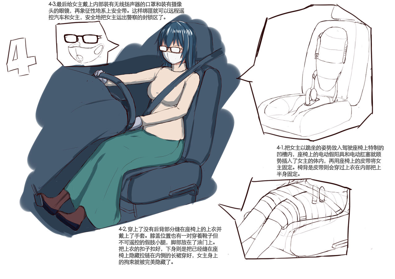 [没想好君] 伪装拘束 (連載中)